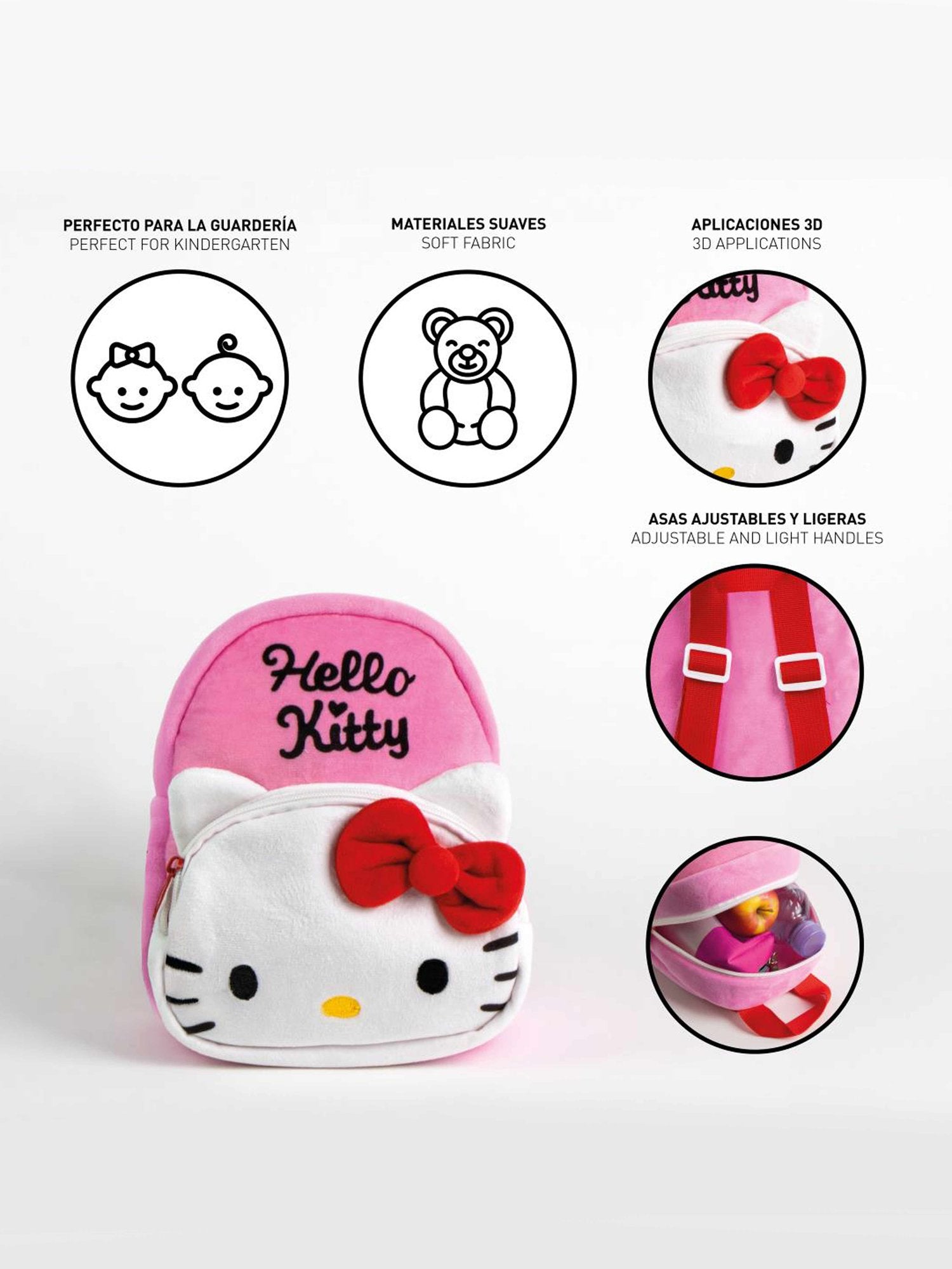 CERDA Раница за детска градина HELLO KITTY