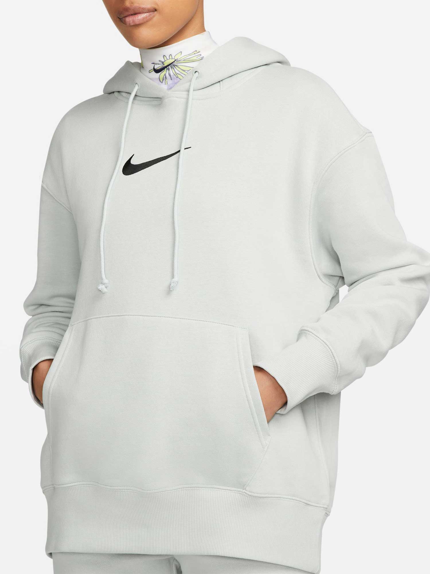 NIKE Суитшърт W NSW FLC OS PO HDY MS