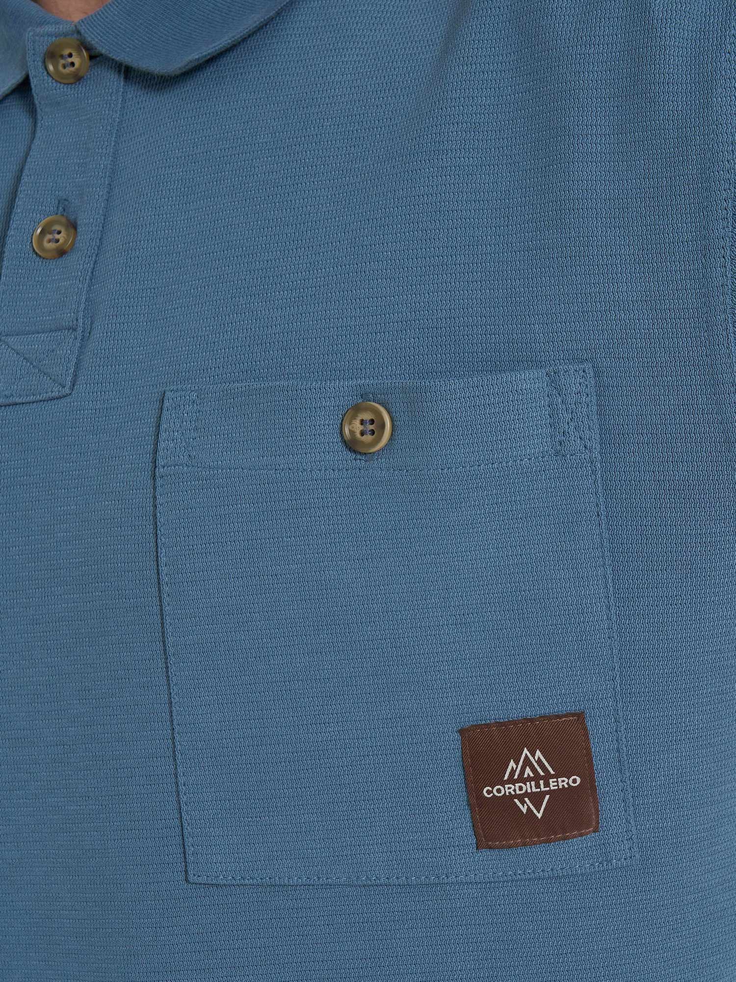 CORDILLERO Тениска Travel Male Polo Best textured fabric