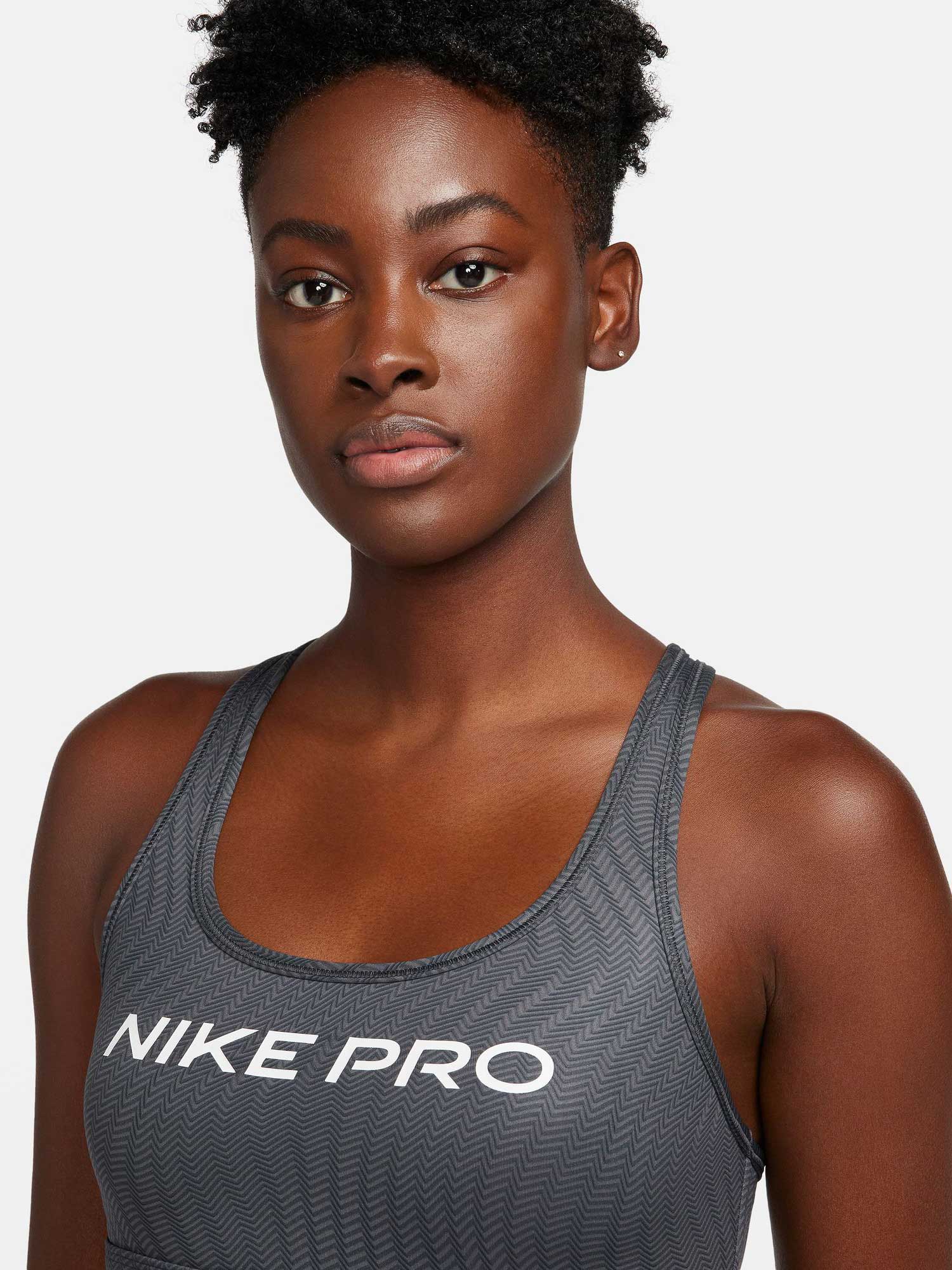 NIKE Спортен сутиен W NP SWSH LGT SPT AOP BRA
