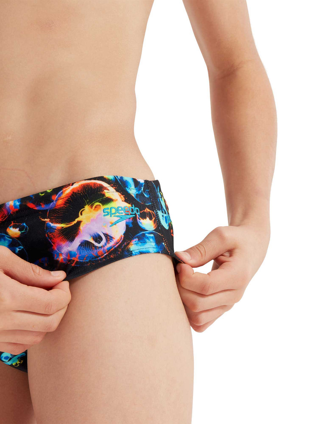 SPEEDO Бански BOYS 7CM DIGITAL ALLOVER BRIEF