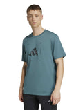 ADIDAS PERFORMANCE Тениска Climacool Training Camo Logo Graphic
