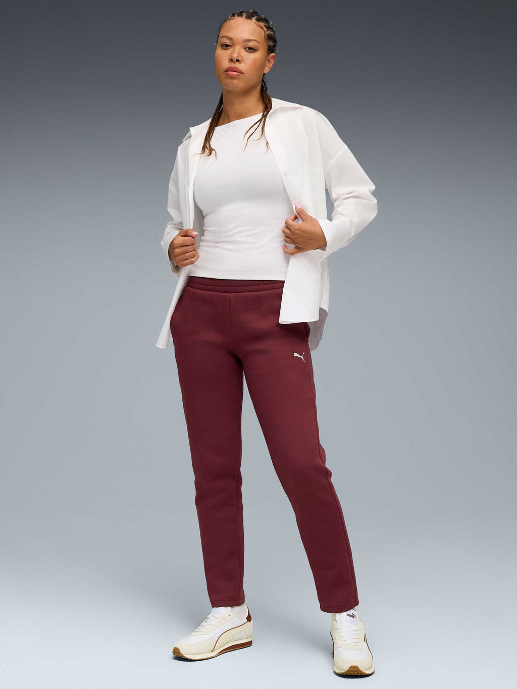 PUMA Спортно долнище EVOSTRIPE Sweatpants DK op