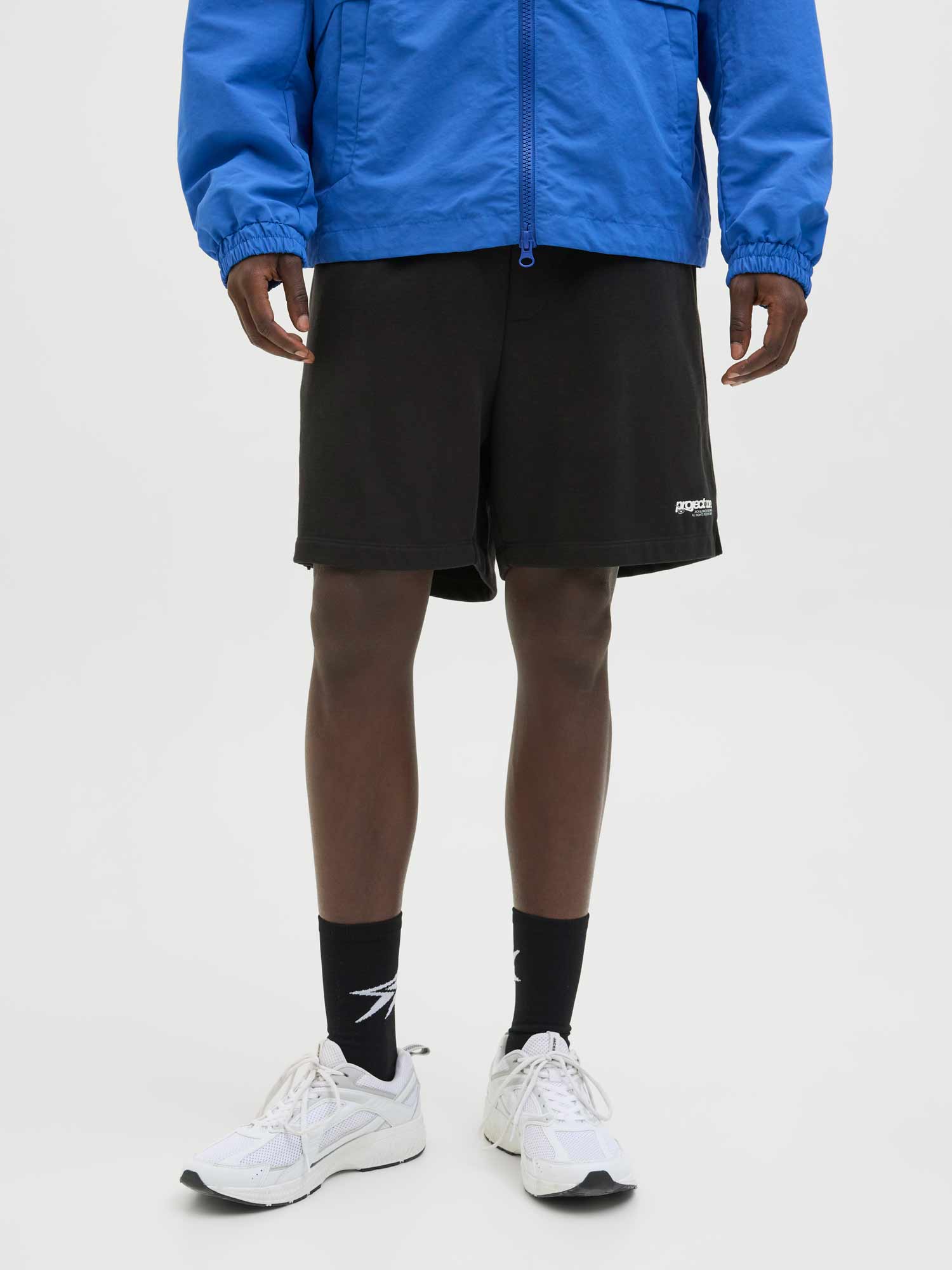 JACK & JONES Къси панталони JPSTKARL UNION SWEAT SHORTS LNG SN