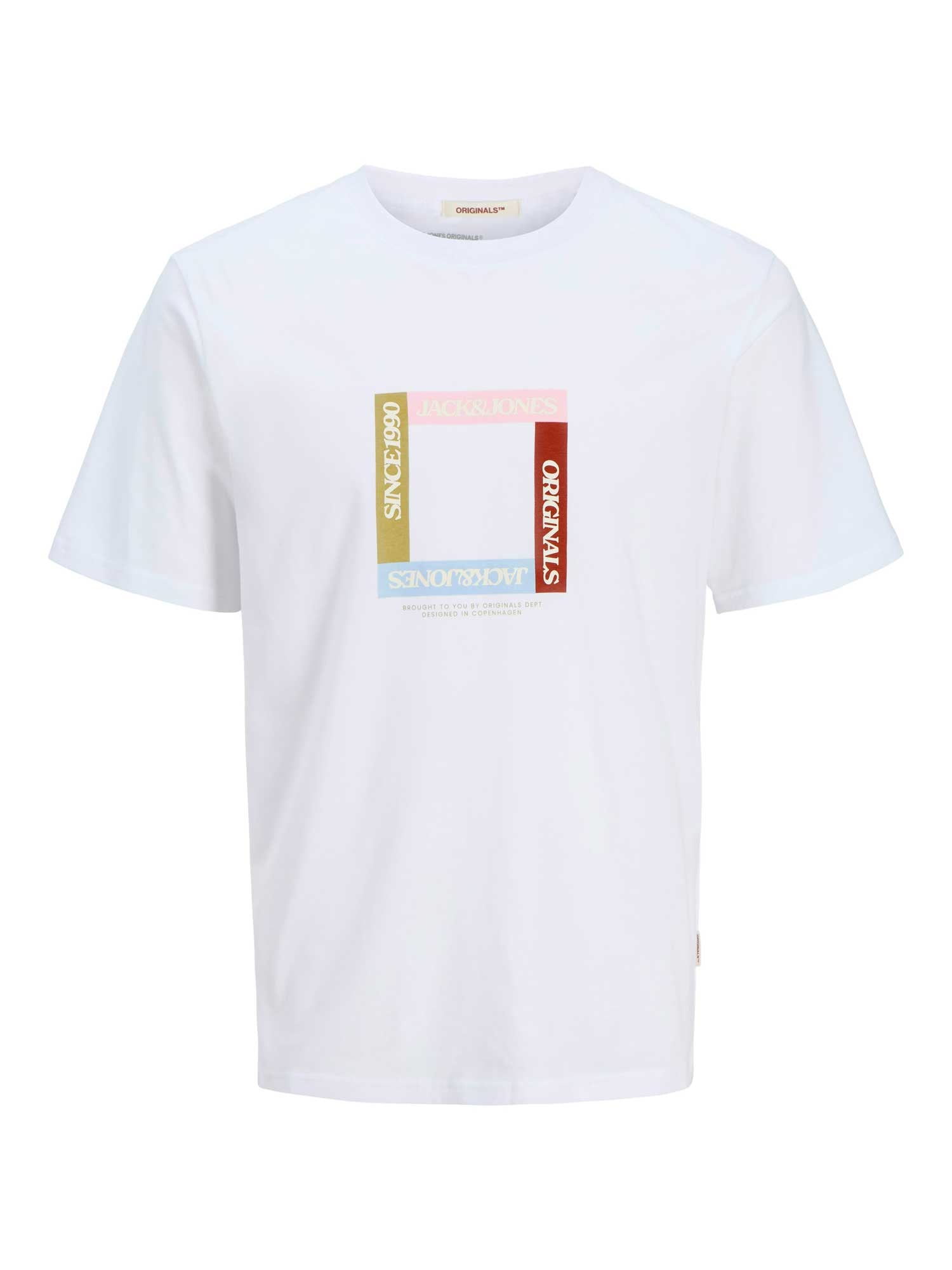 JACK & JONES Тениска JORTAVIRA BRANDING TEE SS CREW NECK