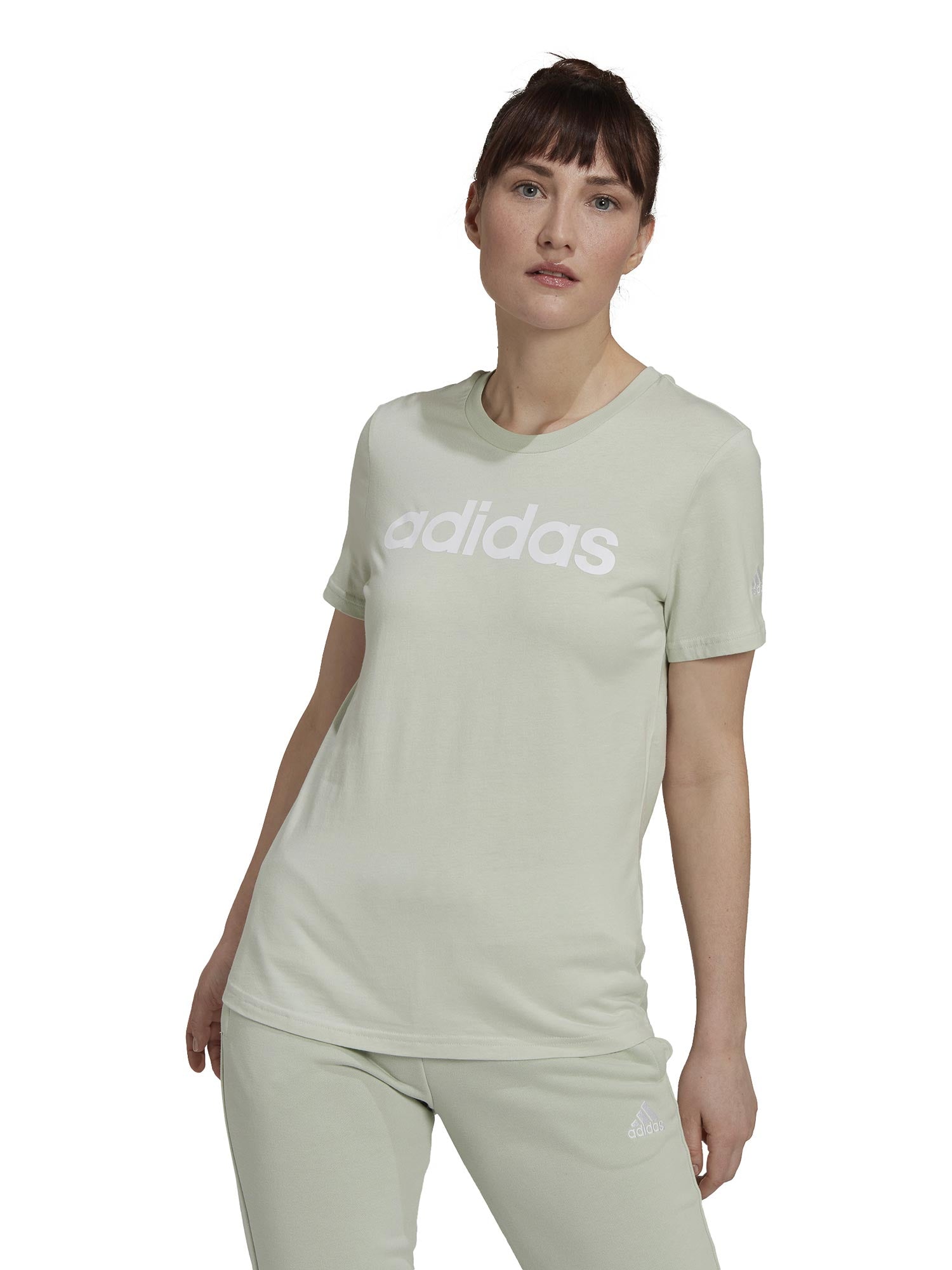 ADIDAS SPORTSWEAR Тениска LOUNGEWEAR Essentials Slim Logo