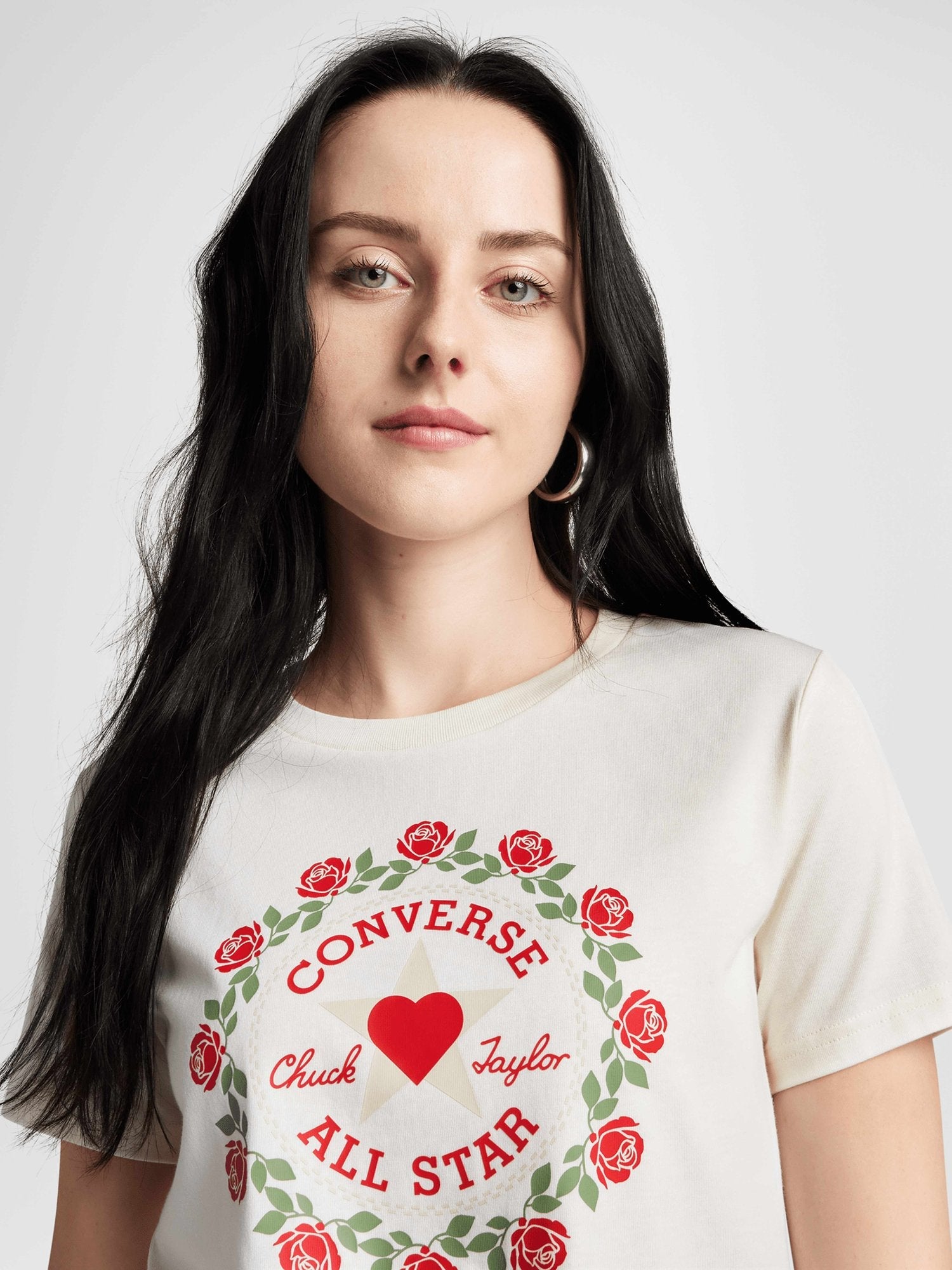 CONVERSE Тениска TLM VDAY SLIM TEE