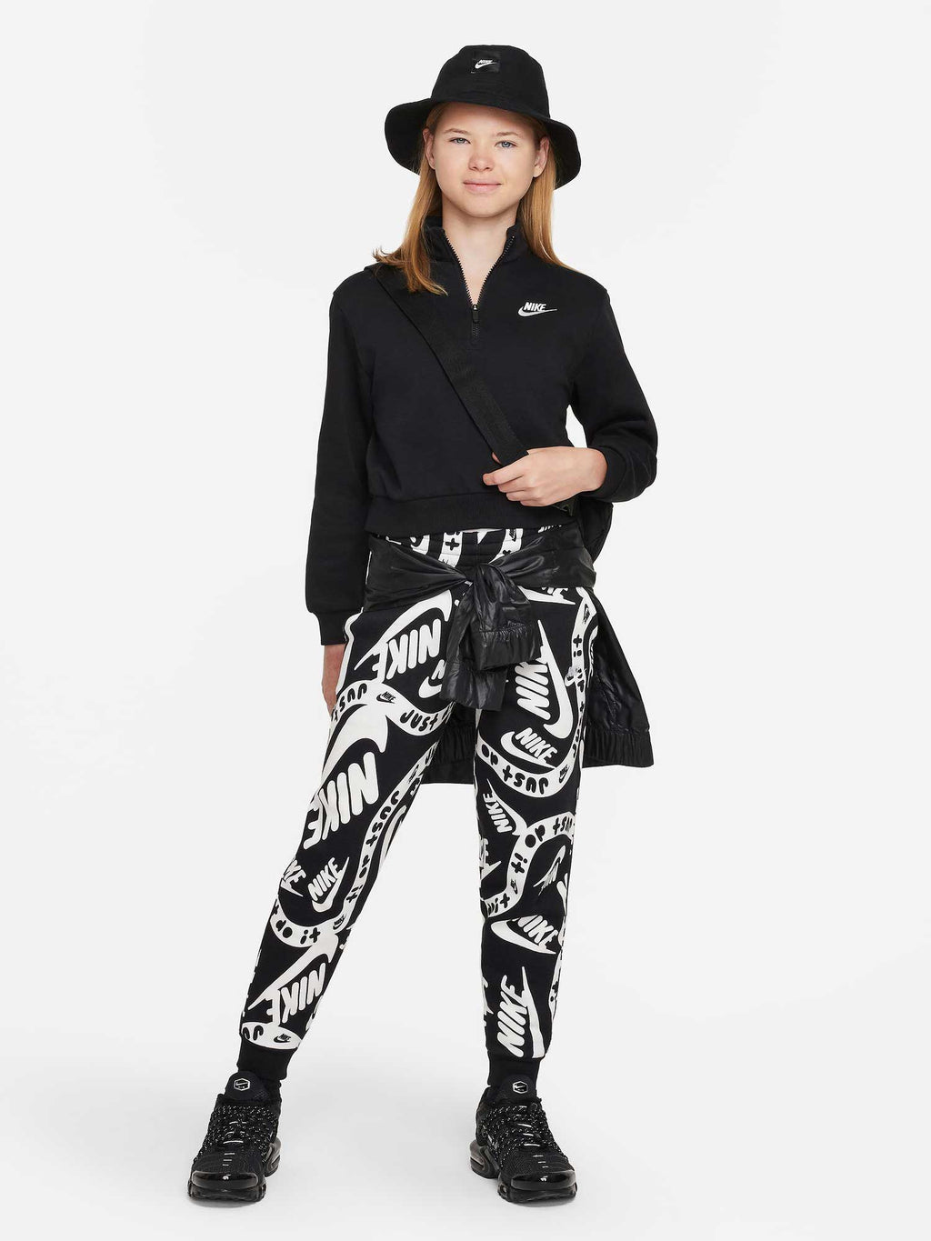 NIKE Спортно долнище K CLUB FLC HBR JOGGER AOP