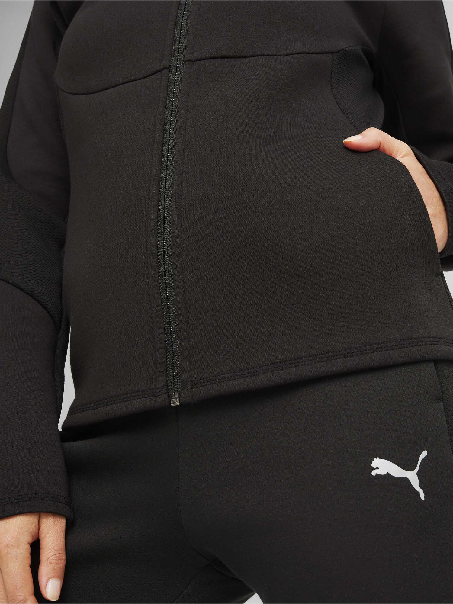 PUMA Суитшърт EVOSTRIPE FZ Hoodie