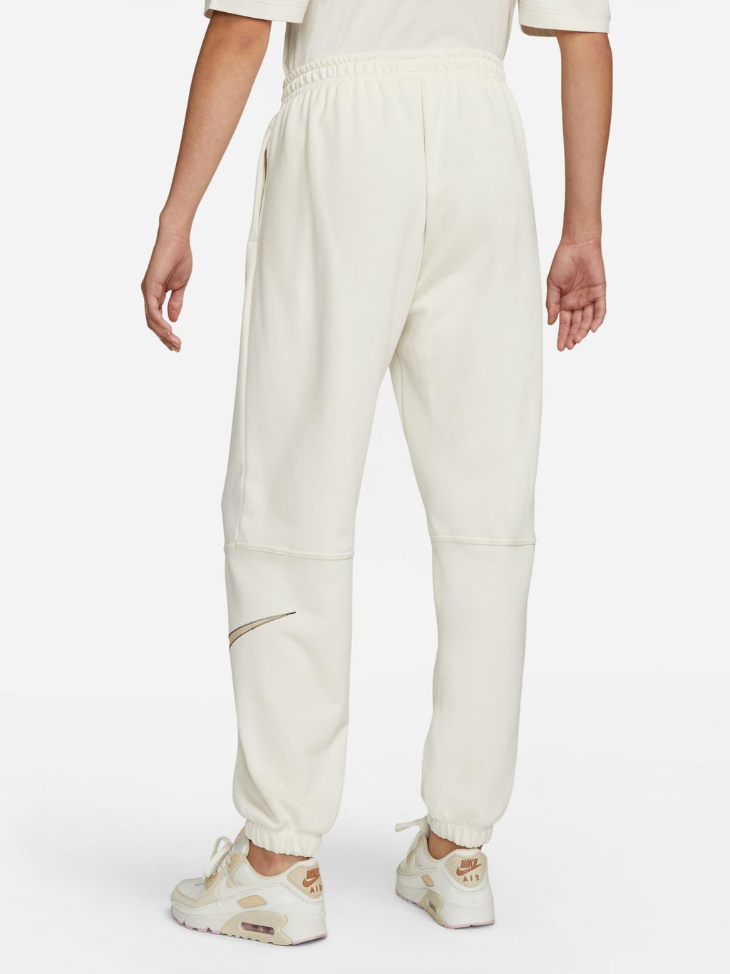 NIKE Спортно долнище W SWSH FLC HR