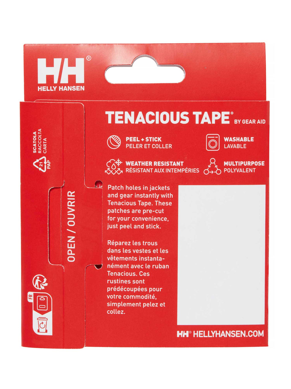 HELLY HANSEN Ремонтен комплект за яке REPAIR KIT