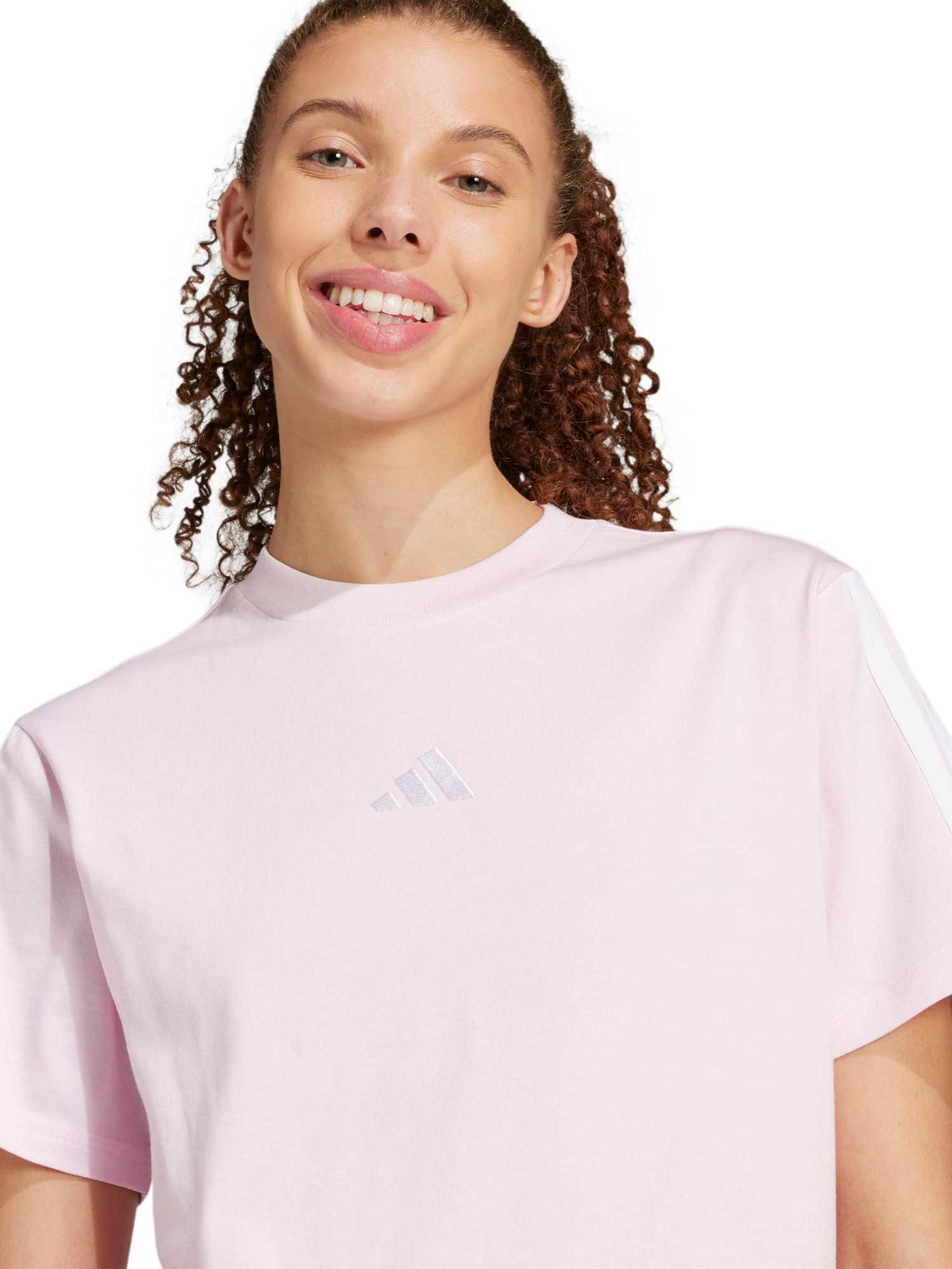 ADIDAS SPORTSWEAR Тениска Essentials 3-Stripes Cotton T-Shirt