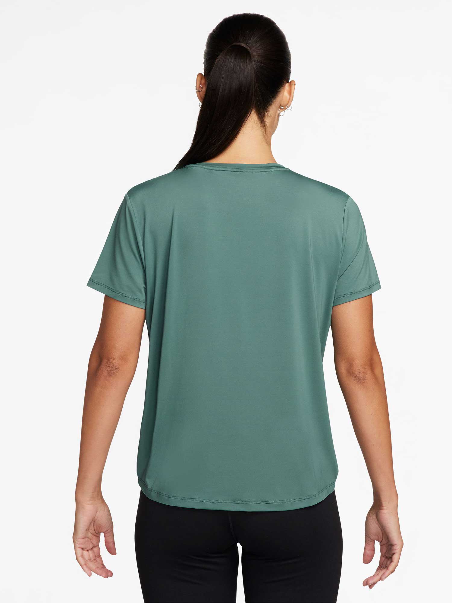NIKE Тениска W NK ONE SWSH HBR DF SS TOP