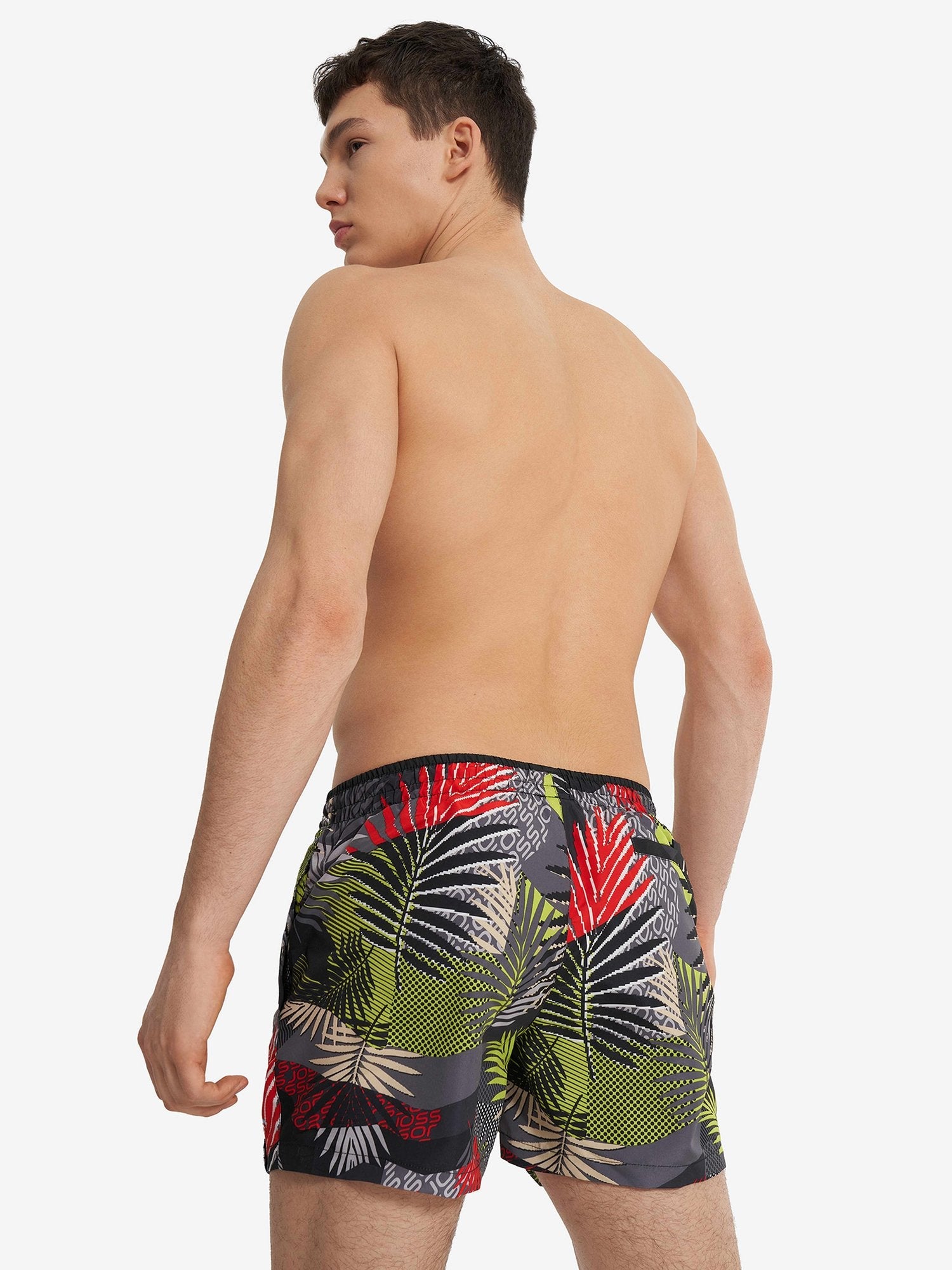 JOSS Плувни шорти 35 cm Beachwear Small Graphic