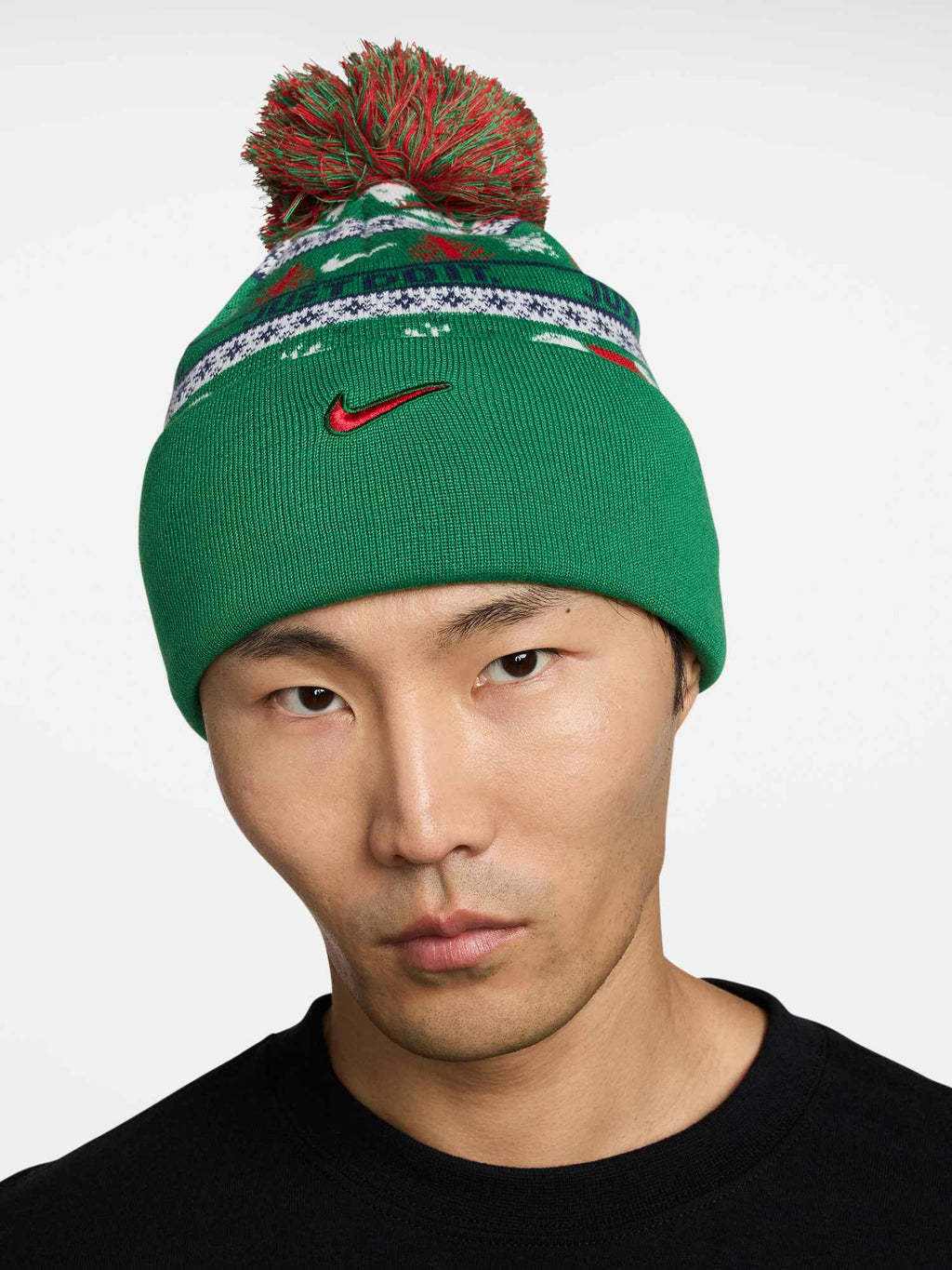 NIKE Шапка U NK PEAK BEANIE SC HOL25 L