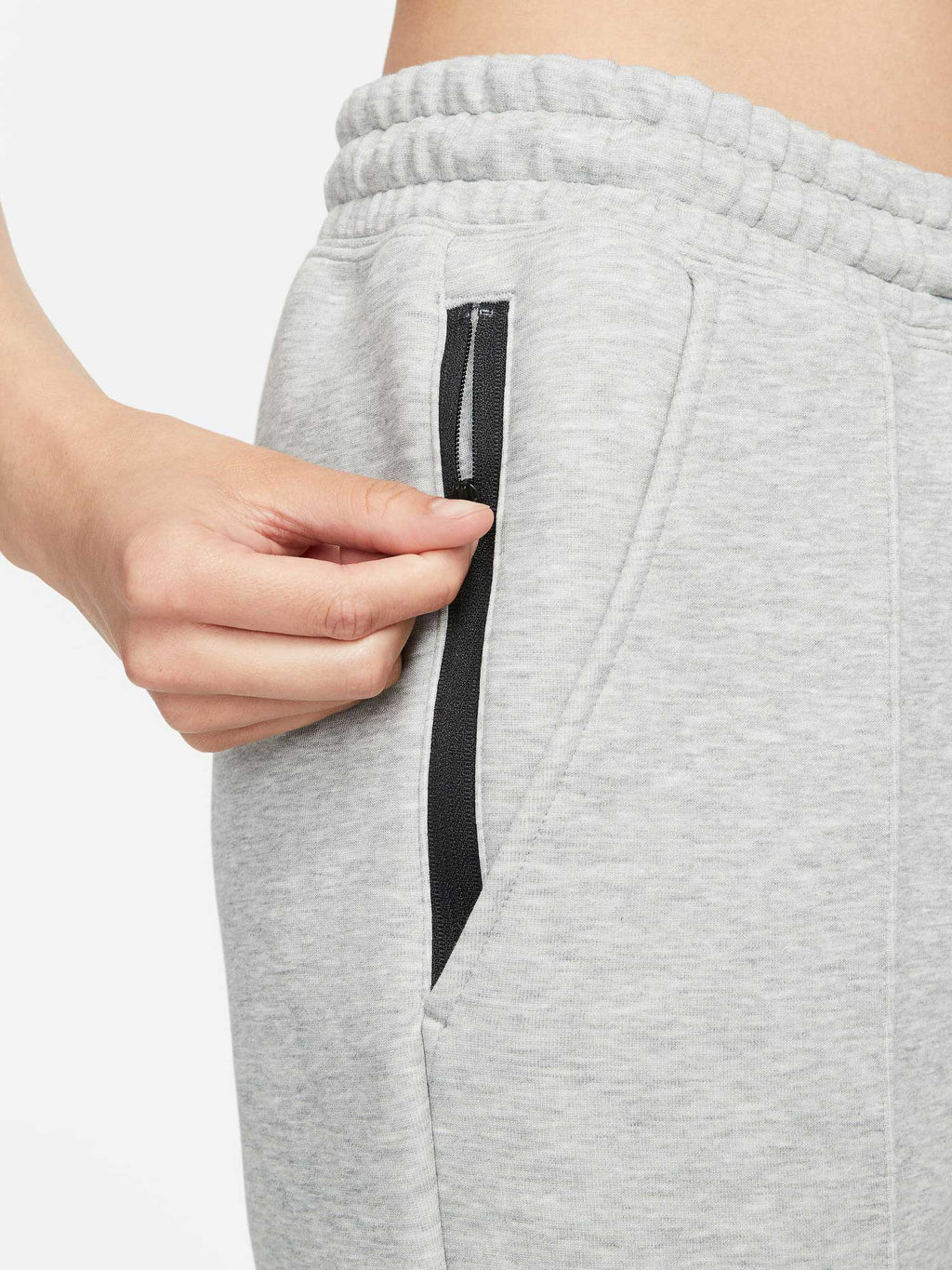 NIKE Спортно долнище W NSW TCH FLC MR JGGR
