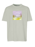 JACK & JONES Тениска JORVARENNA PHOTO TEE SS CREW NECK FST