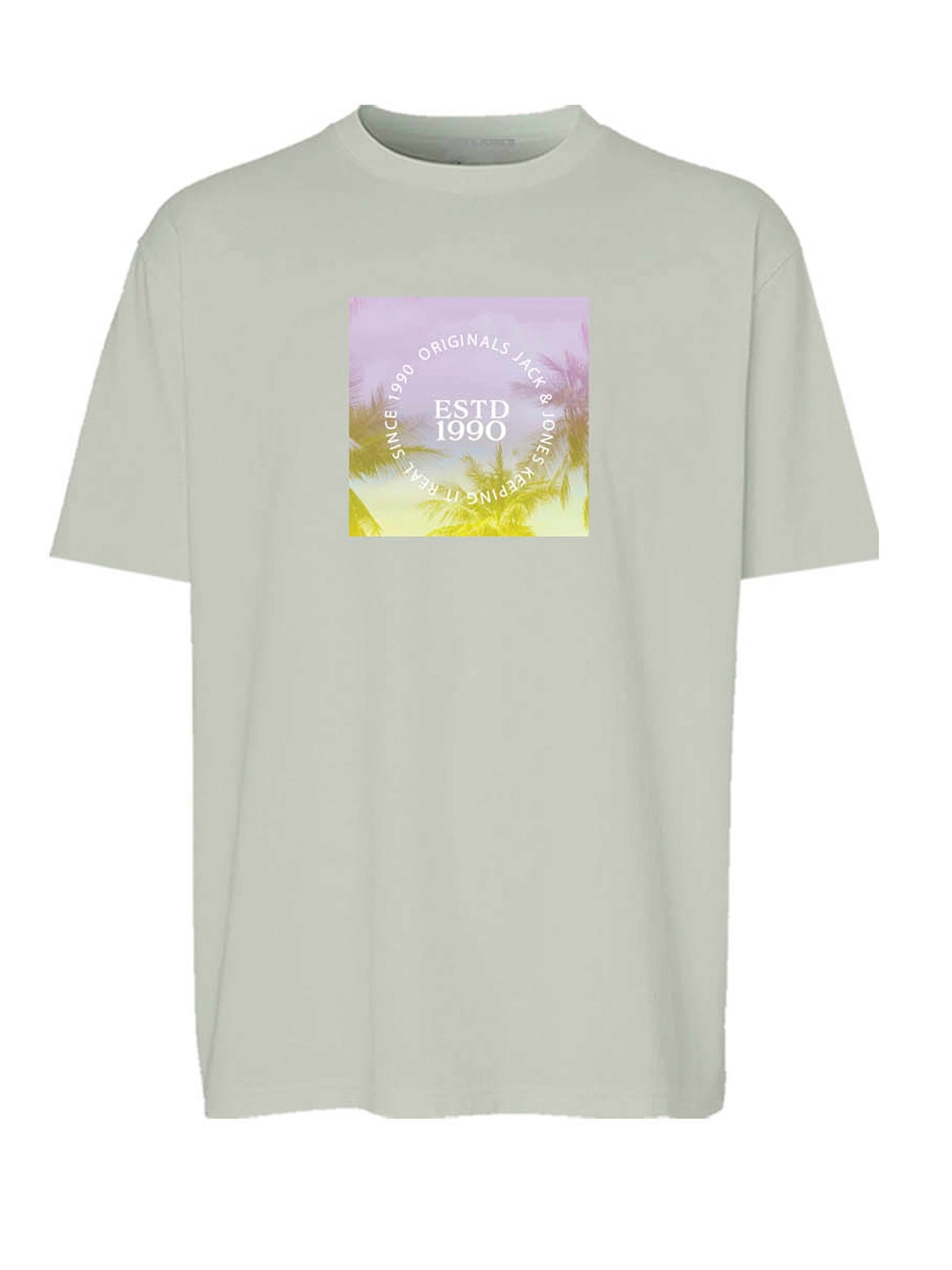 JACK & JONES Тениска JORVARENNA PHOTO TEE SS CREW NECK FST