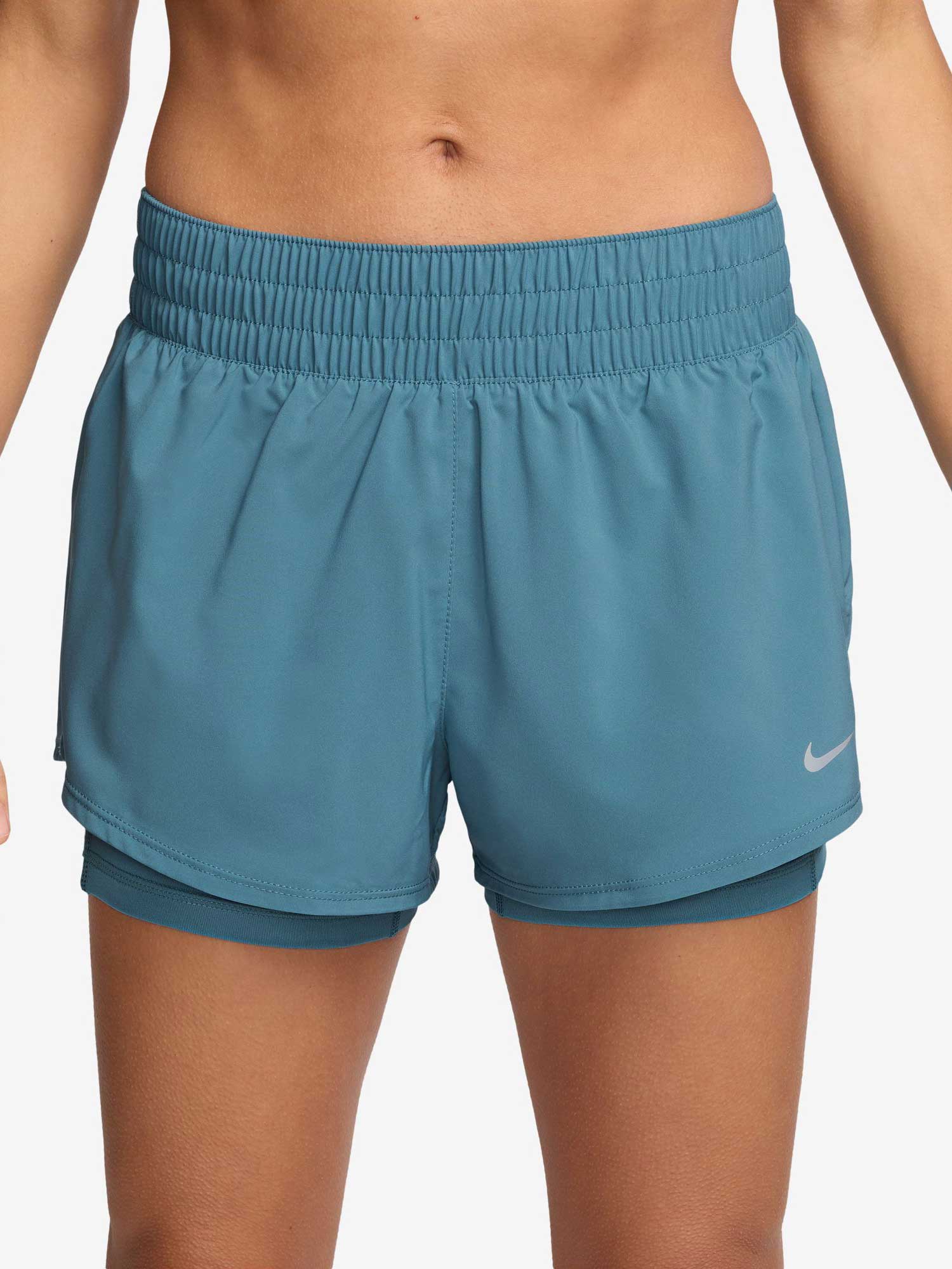 NIKE Къси панталони W NK ONE DF MR 3IN 2N1 SHORT