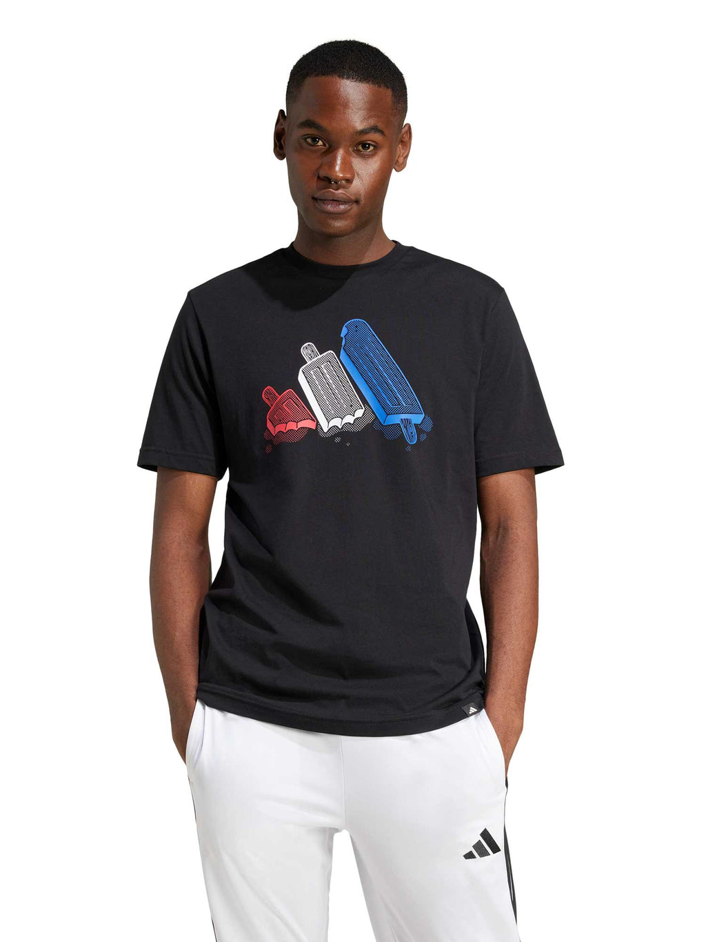 ADIDAS SPORTSWEAR Тениска Lounge Ice Graphic T-Shirt