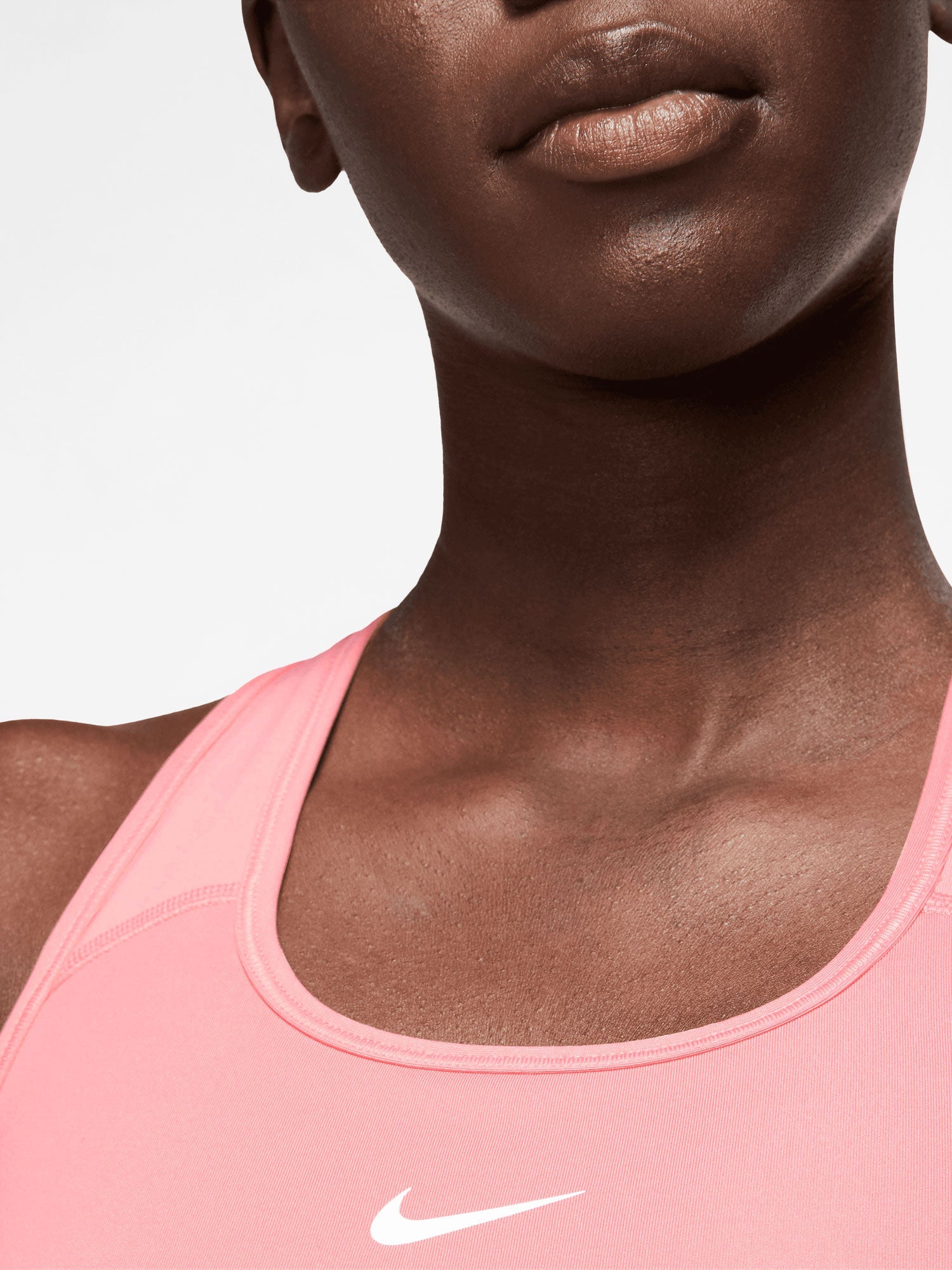 NIKE Спортен сутиен W DF SWSH 1PP BRA