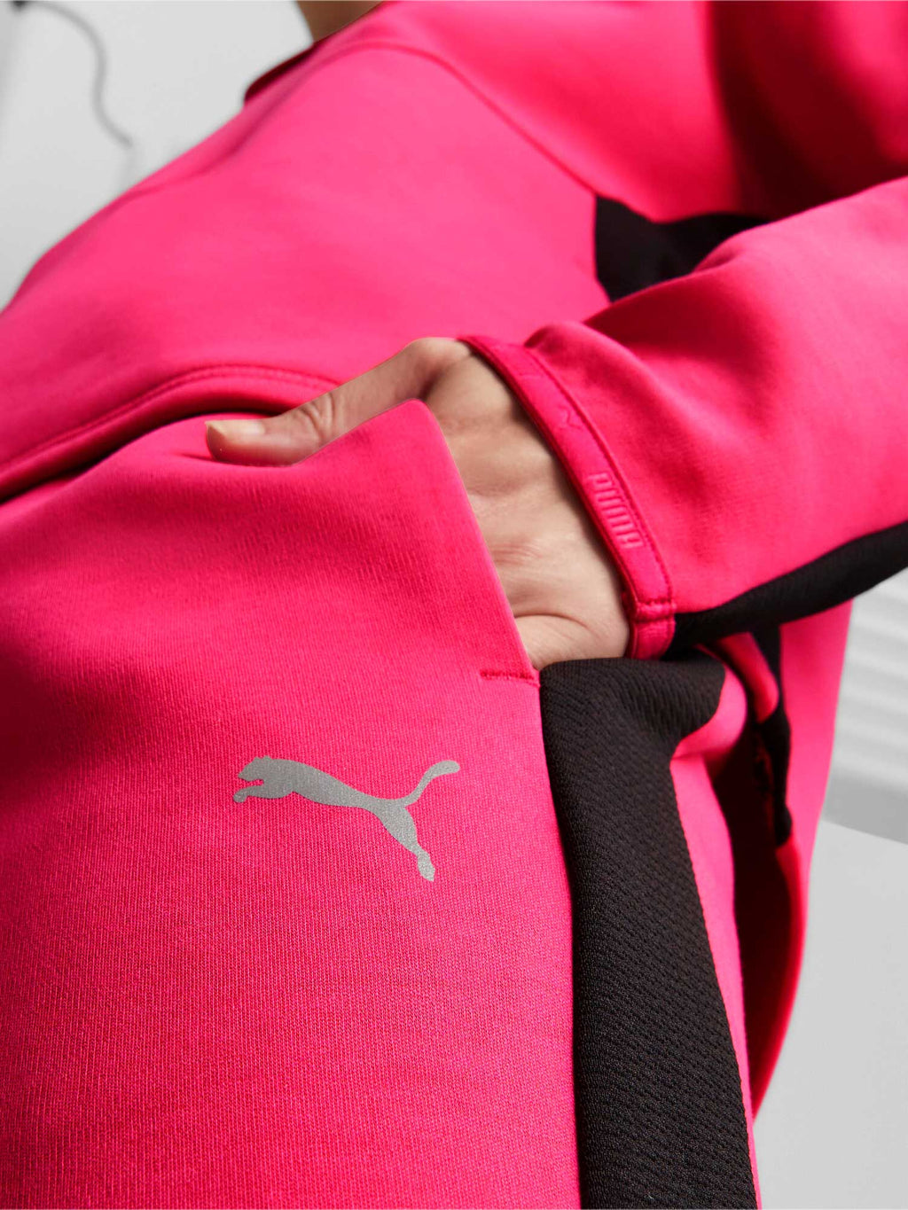 PUMA Спортно долнище EVOSTRIPE High-Waist