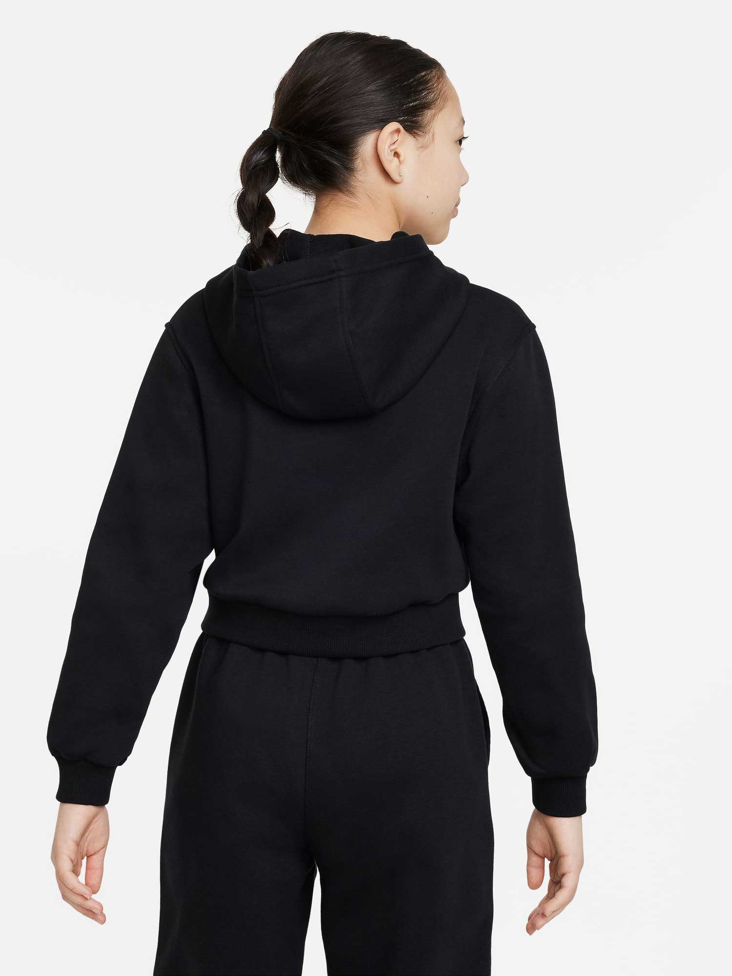 NIKE Суитшърт G NSW CLUB FLC CRP HDY HBR