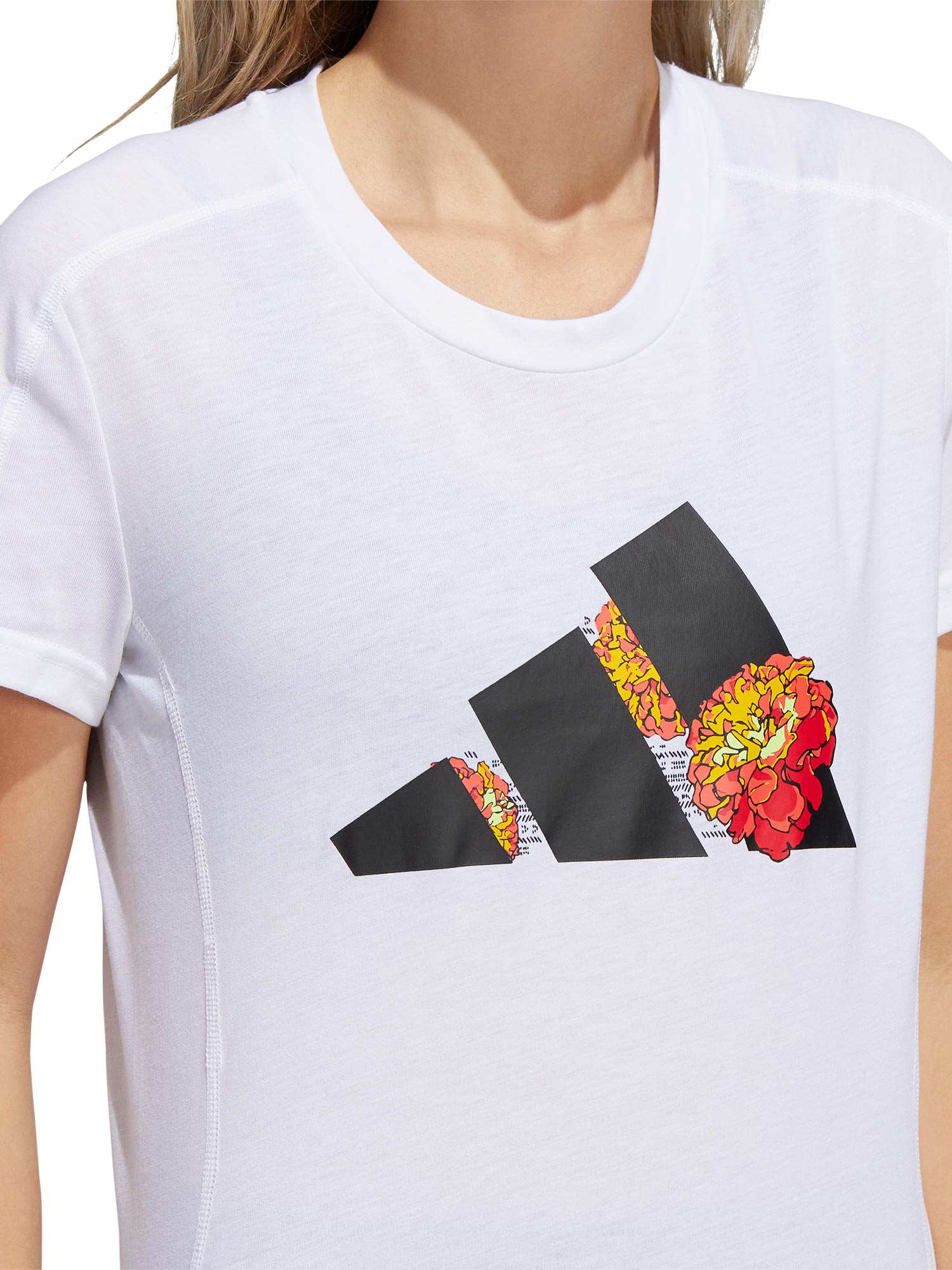 ADIDAS PERFORMANCE Тениска AEROREADY Flower Graphic Running