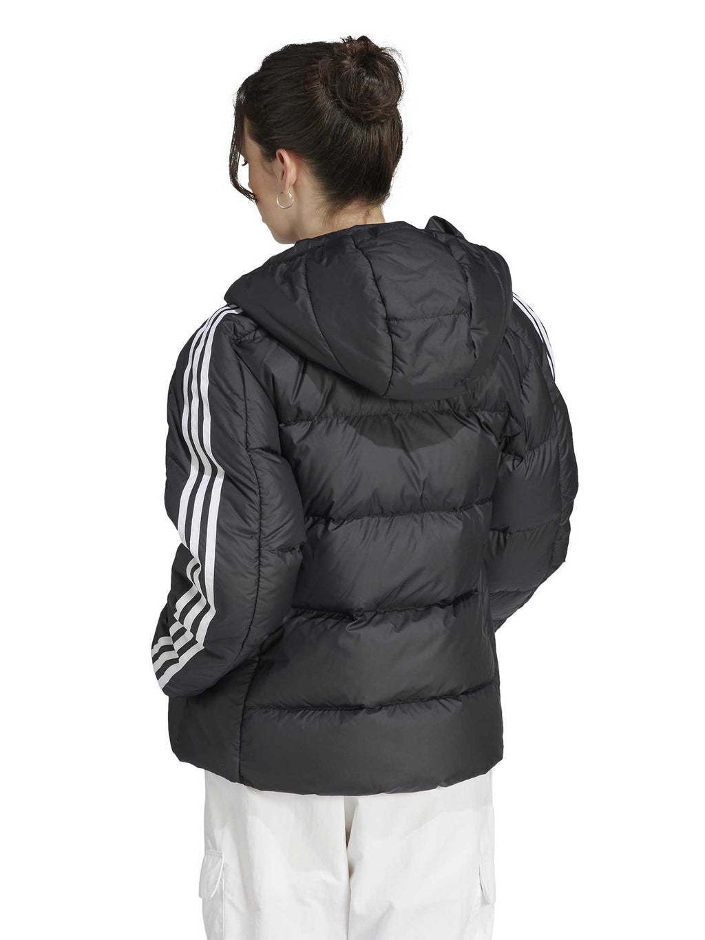 ADIDAS SPORTSWEAR Яке Essentials 3-Stripes Mid Down Hooded