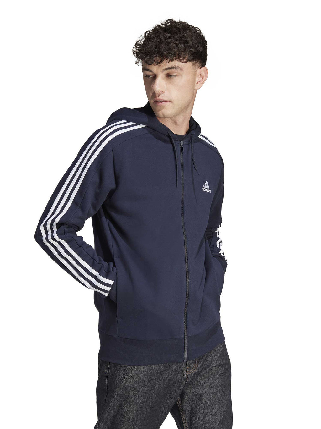 ADIDAS SPORTSWEAR Суитшърт Essentials French Terry 3-Stripes