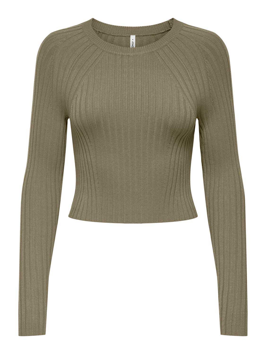 ONLY Пуловер ONLMEDDI LS RIB CROP O-NECK CC KNT