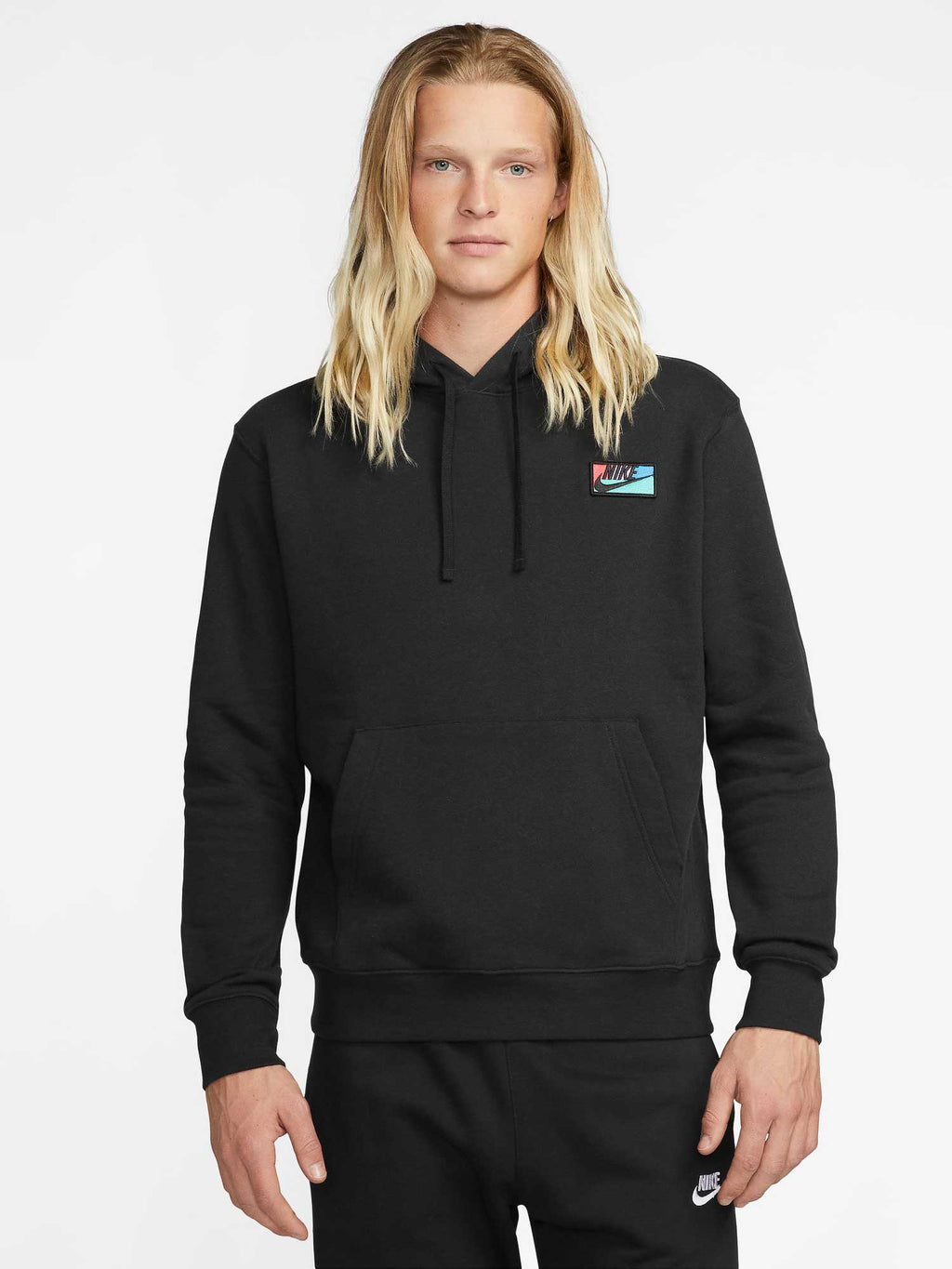 NIKE Суитшърт M NK CLUB+ BB PO HD PATCH GX
