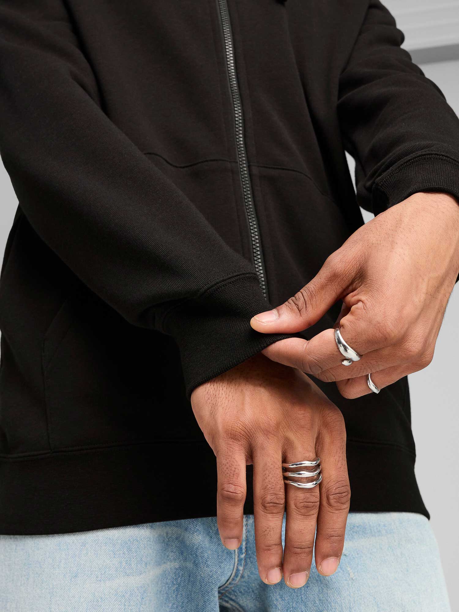 PUMA Суитшърт ESS Small Logo Full-Zip Hoodie TR