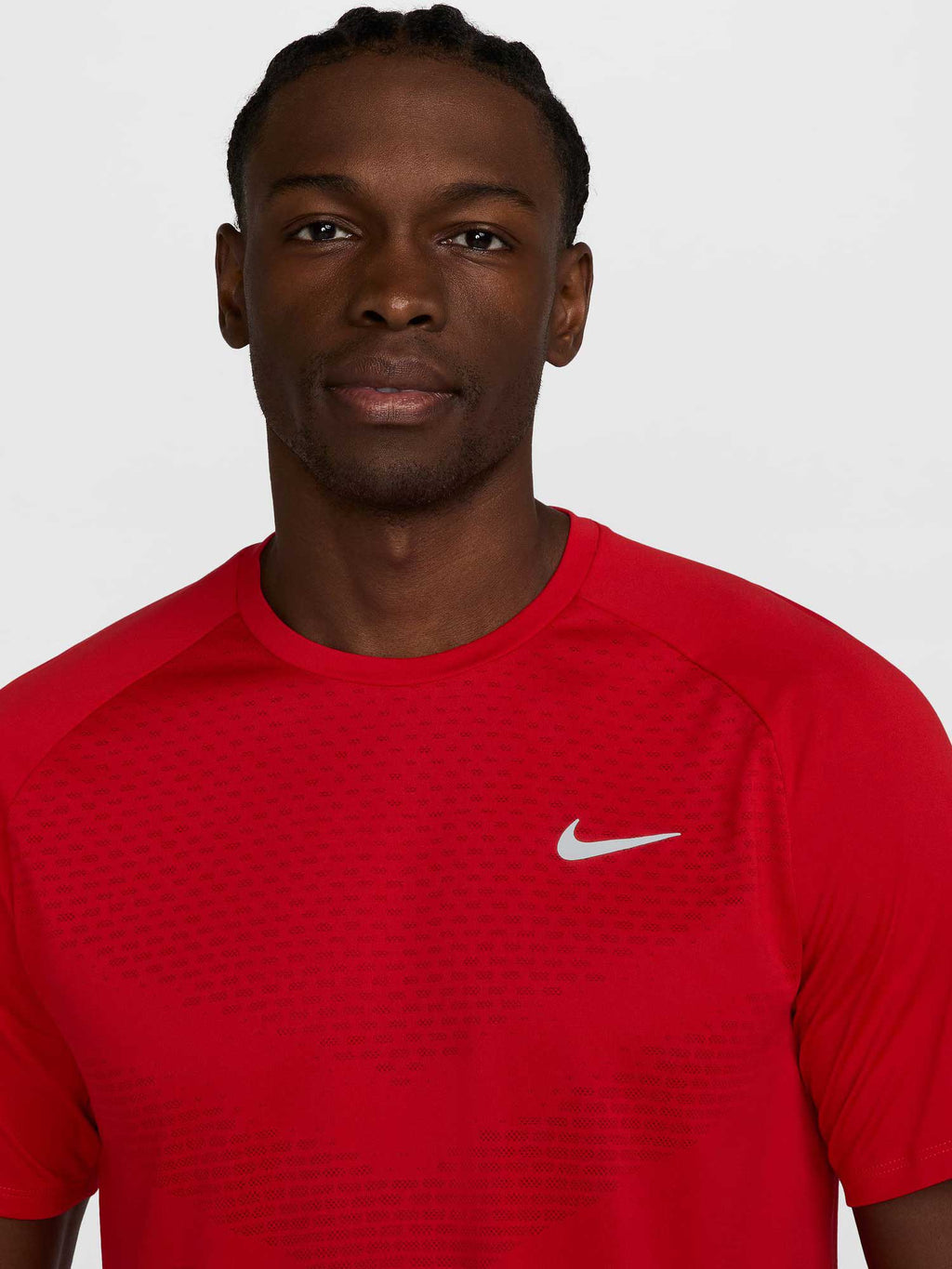 NIKE Тениска M NK DFADV STRIDE SS TOP