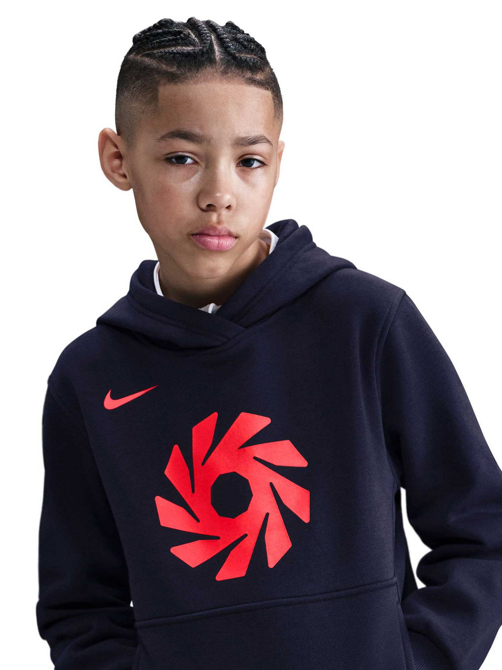 NIKE Суитшърт Erling Haaland K NK CLUB FLC HDY -PD