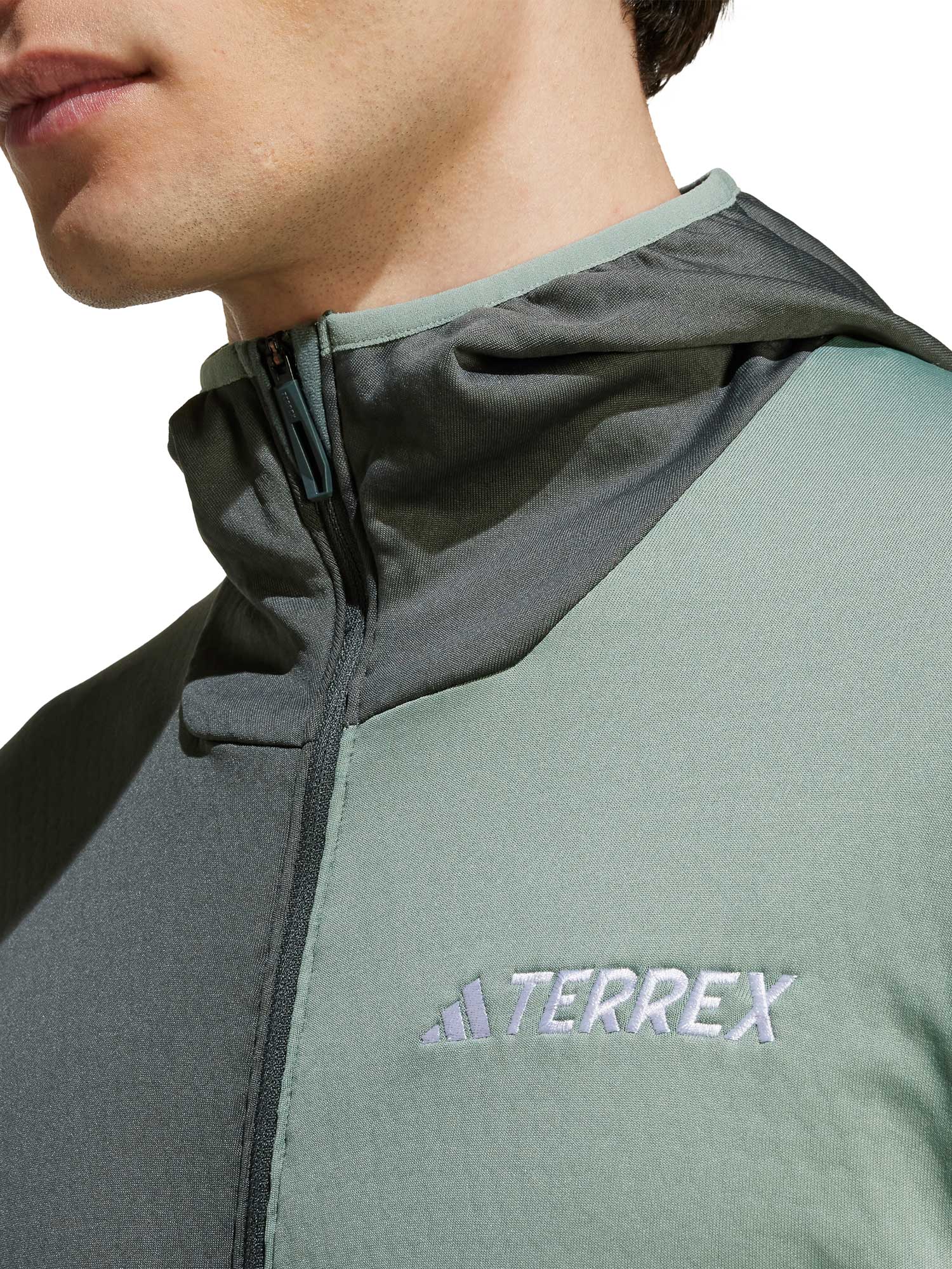 ADIDAS PERFORMANCE Полар Terrex Xperior CLIMAWARM Light Fleece Hooded