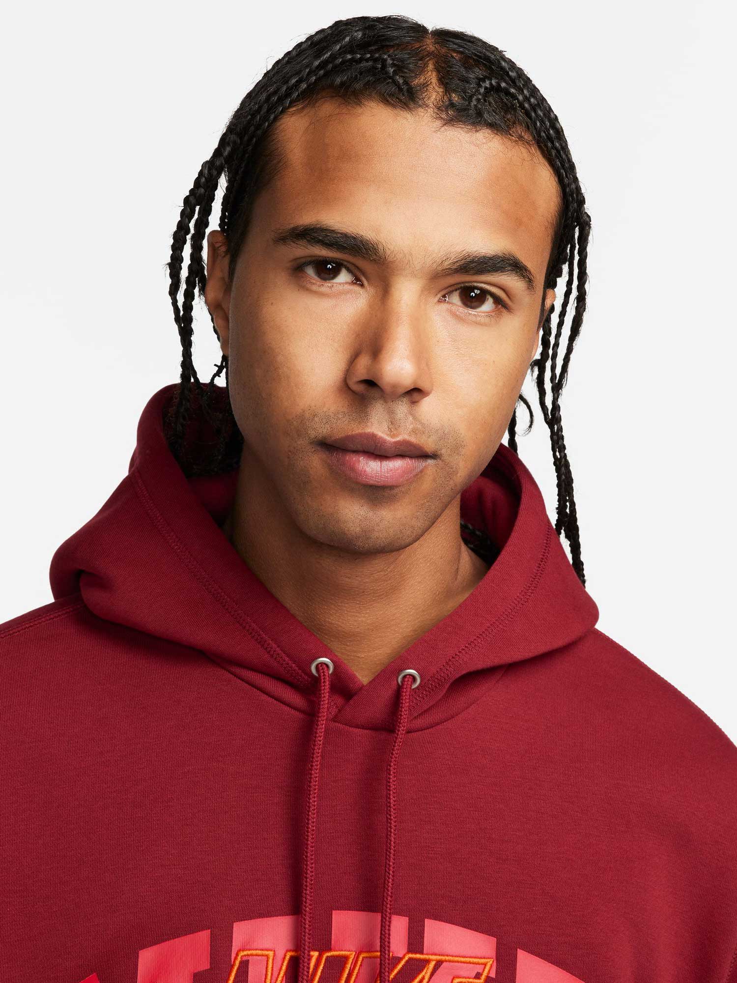 NIKE Суитшърт M NK CLUB BB PO HDY ARCH GX
