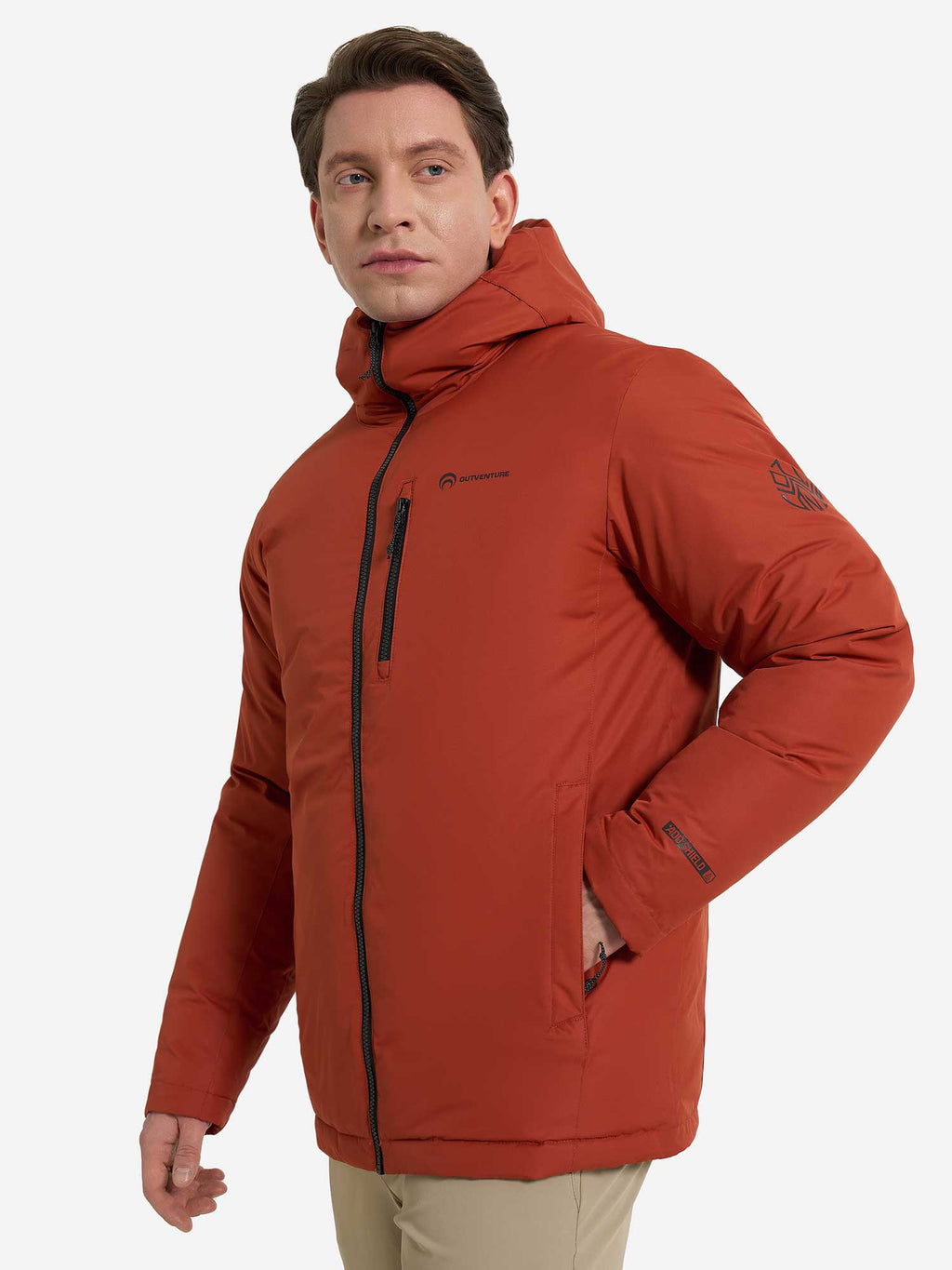 OUTVENTURE Яке Hiking Men's Faux Down Jacket