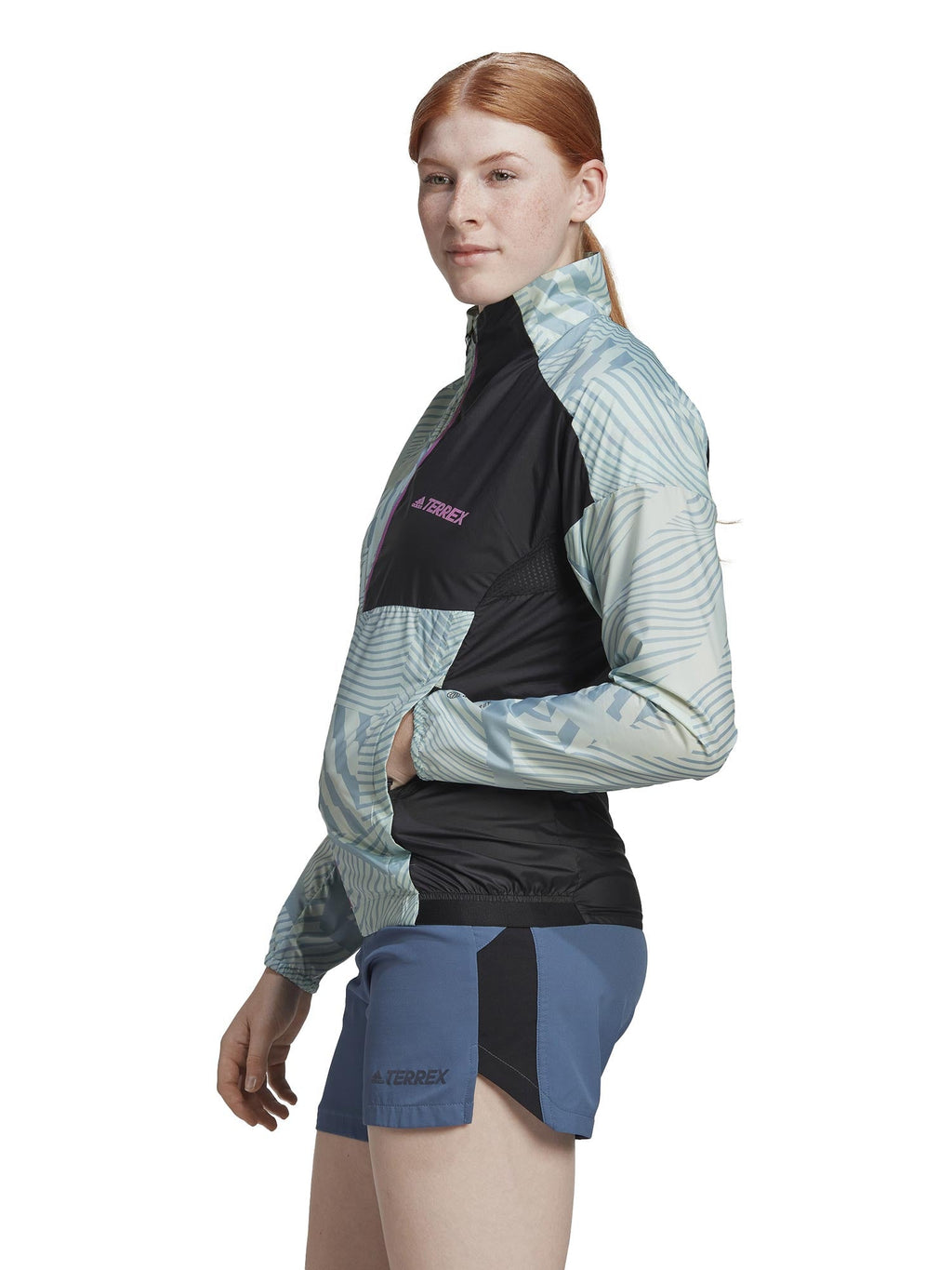 ADIDAS PERFORMANCE Ветровка Terrex Trail Running Printed Wind