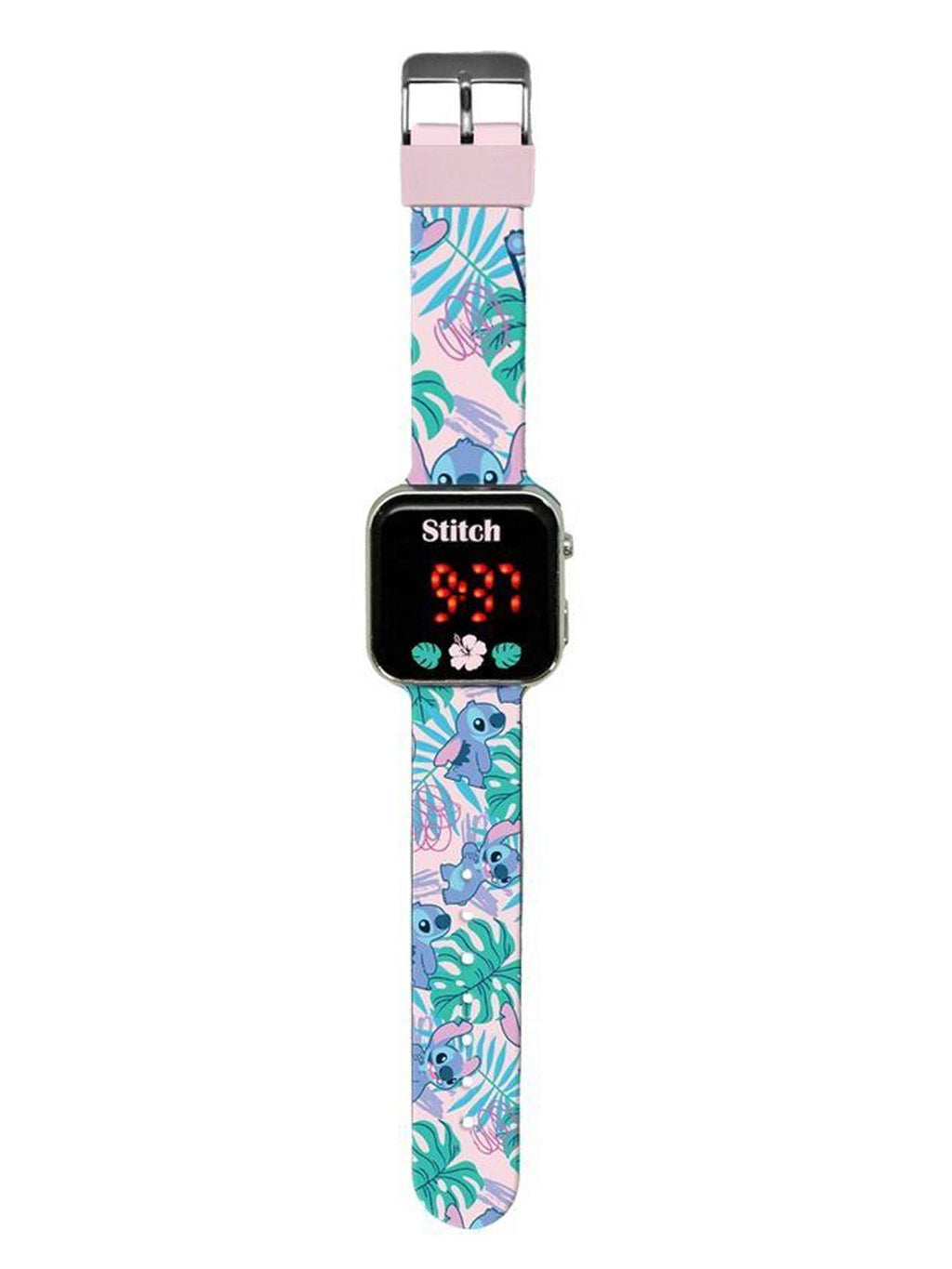 KIDS MOVIE HEROES LED часовник Stitch Ohana
