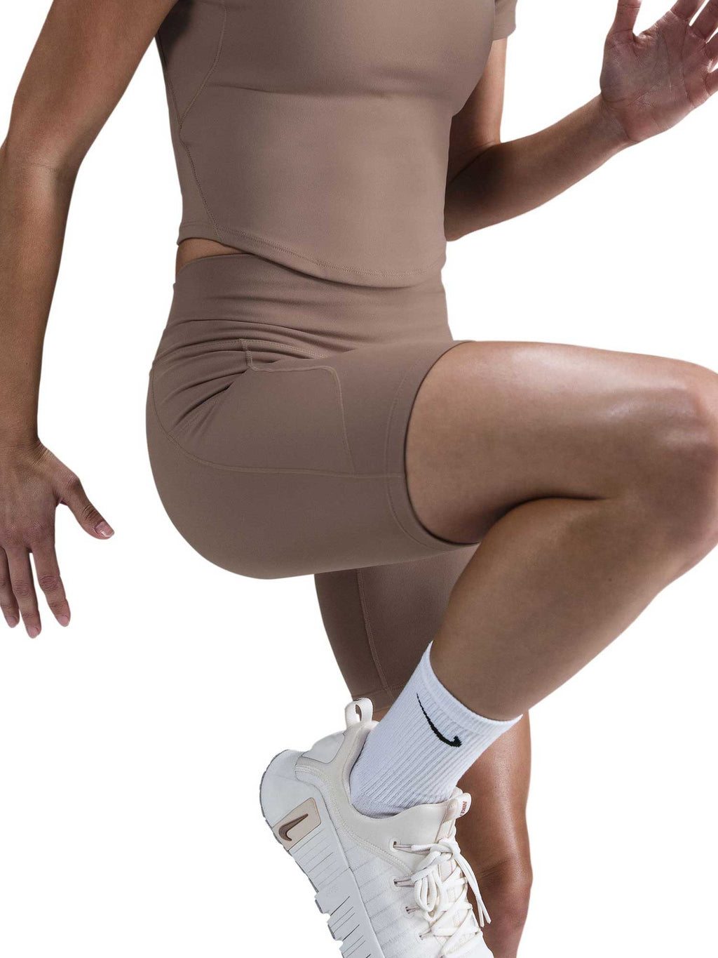 NIKE Клин W NK DF ONE HR 8IN PKT SHORT