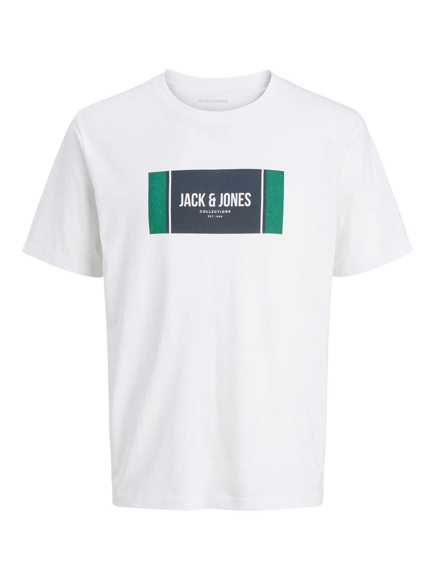 JACK & JONES Тениска JJHAYATO TEE SS CREW NECK BTS LN