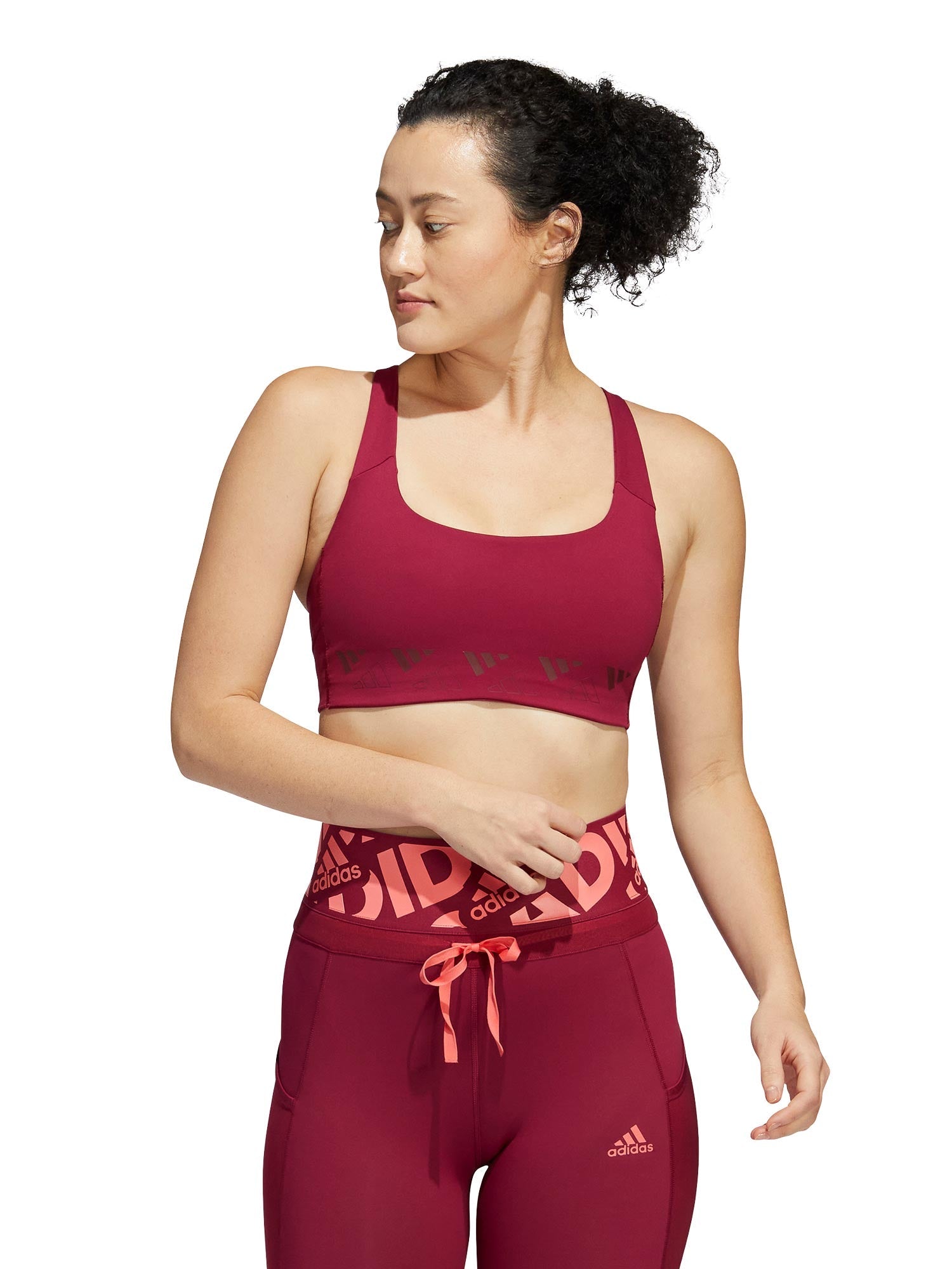 ADIDAS PERFORMANCE Спортен сутиен Powerimpact Training Medium-Support