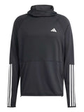 ADIDAS PERFORMANCE Суитшърт Own the Run 3 Stripes Hoodie