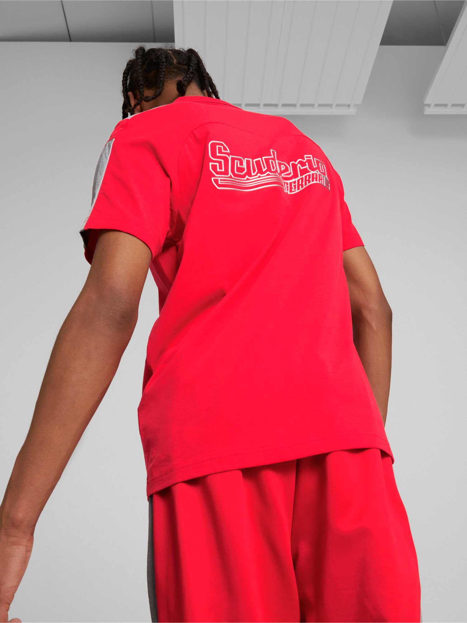 PUMA Тениска Ferrari Race MT7 Monochrome Polo