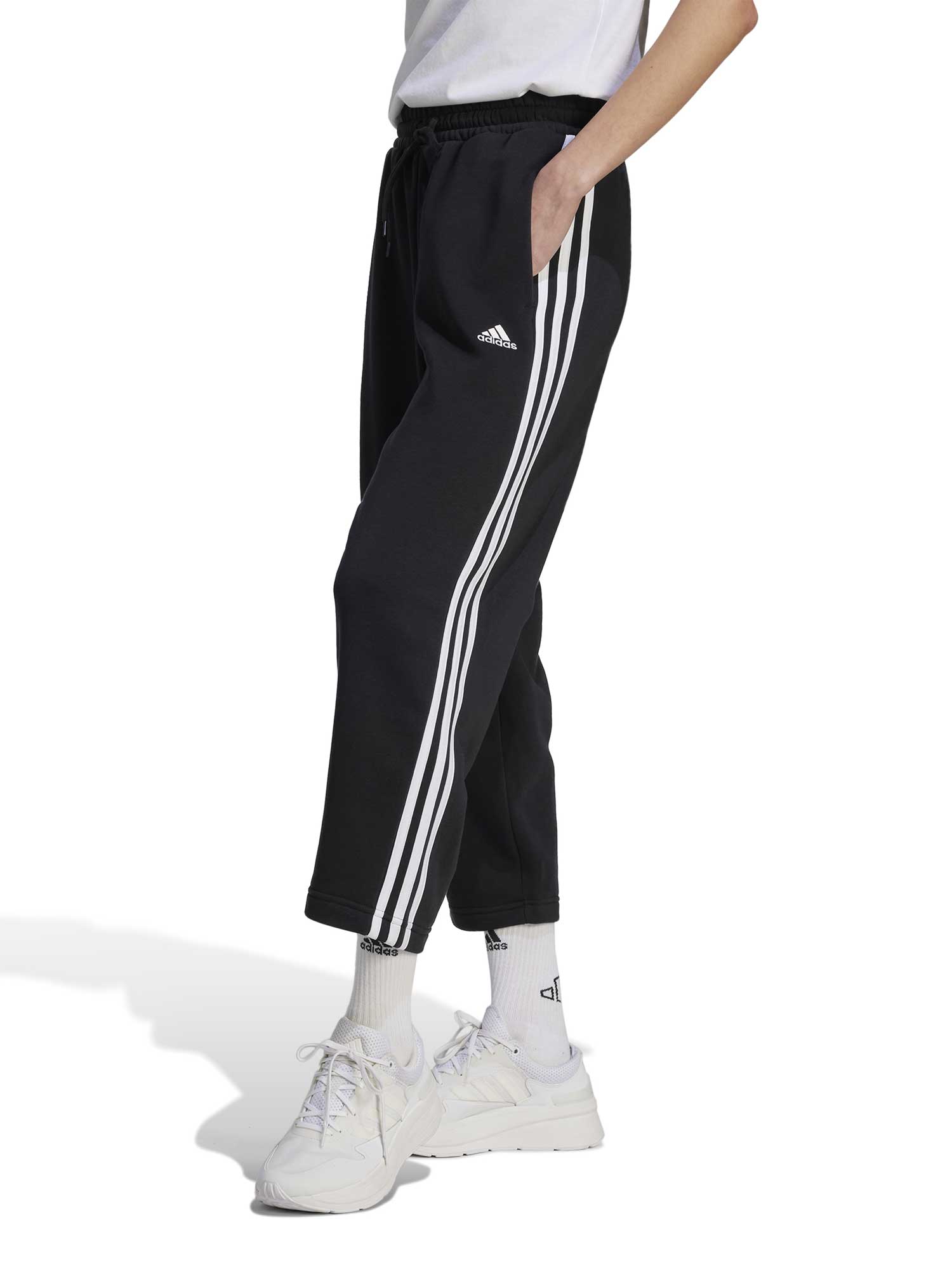 ADIDAS SPORTSWEAR Спортно долнище Essentials 3-S Open Hem Fleece