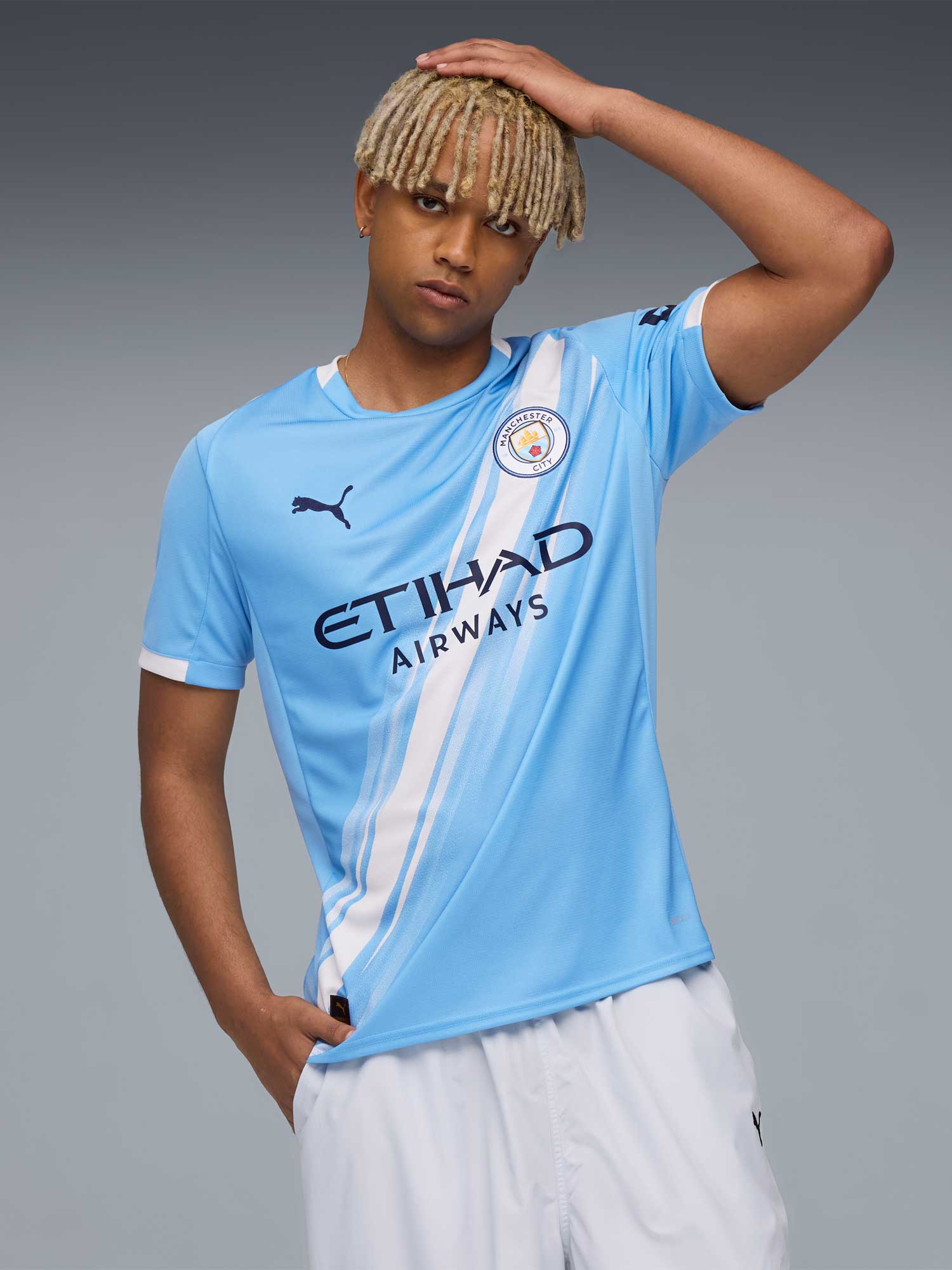 PUMA Тениска MCFC Home Jersey Replica