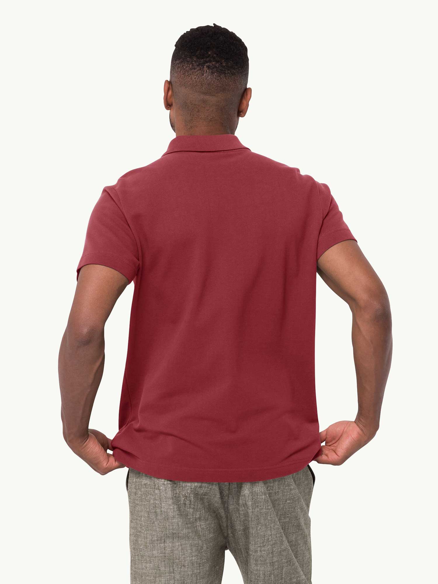 JACK WOLFSKIN Тениска ESSENTIAL POLO M