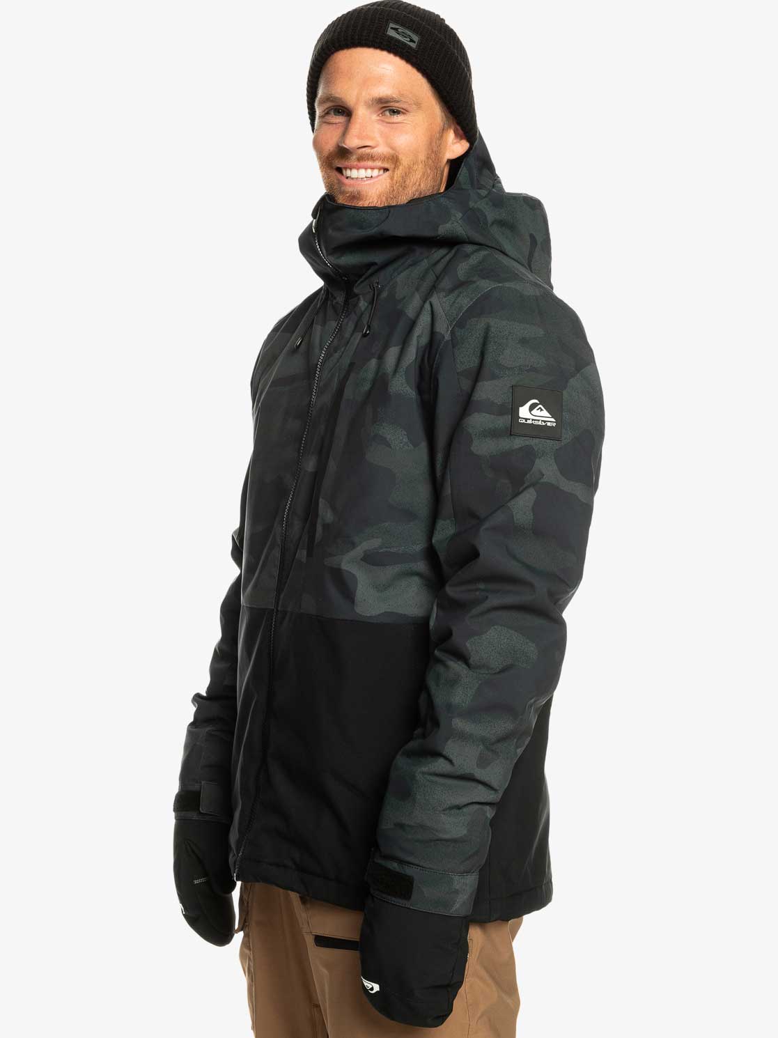 QUIKSILVER Сноуборд яке MISSION PRINTED BLOCK JK