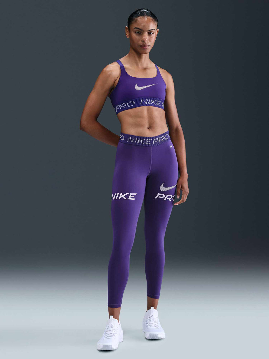 NIKE Клин W NP 365 MR 7/8 TIGHT TT GRX